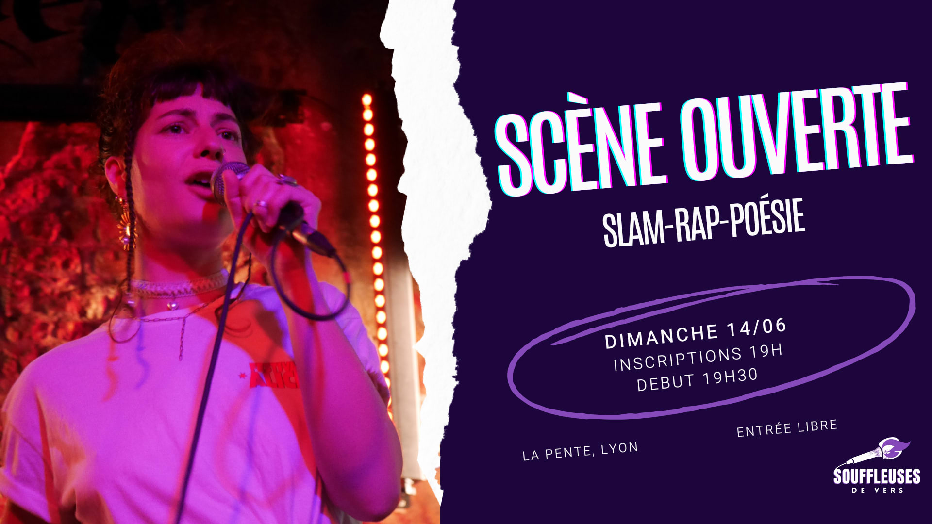 Scène Ouverte :  Slam, Rap & Poésie Cover