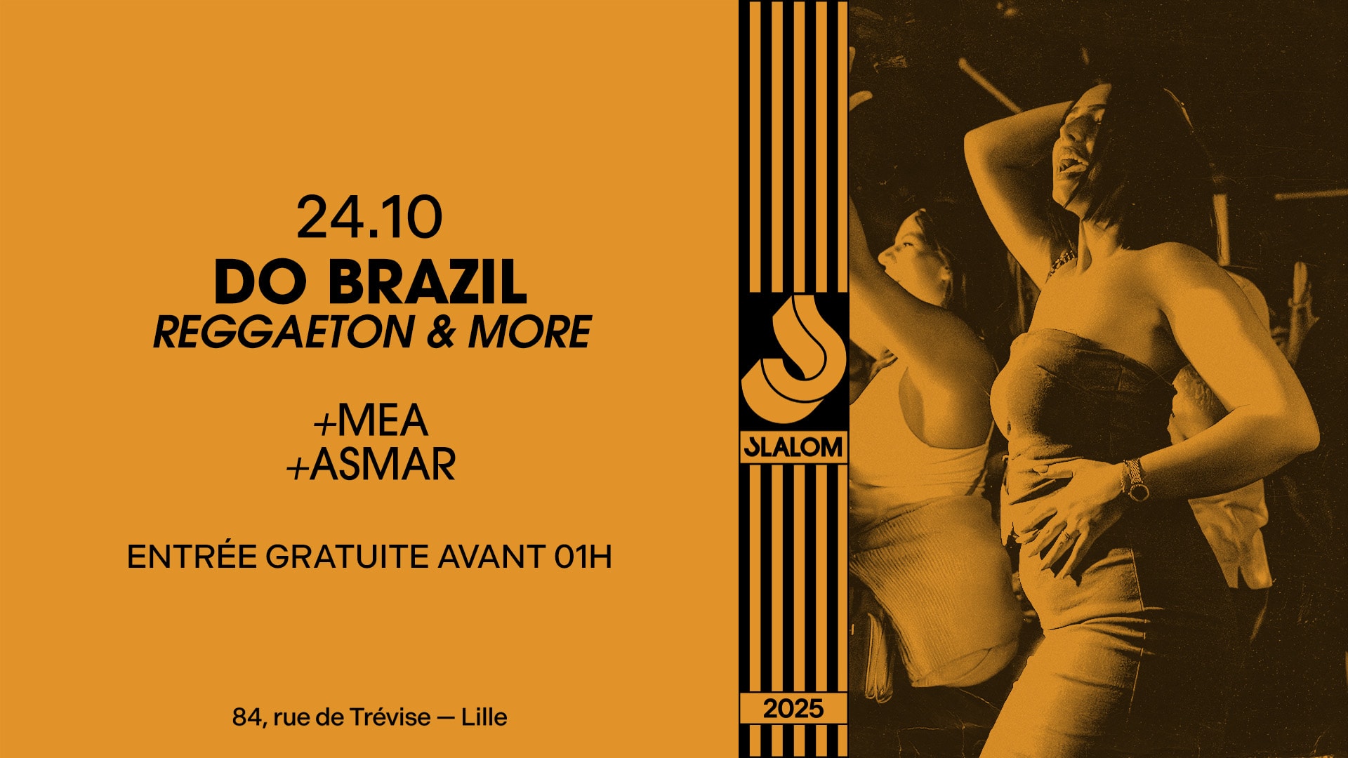 Slalom : Do Brazil - Reggaeton & More (Gratuit Avant 01h) Cover