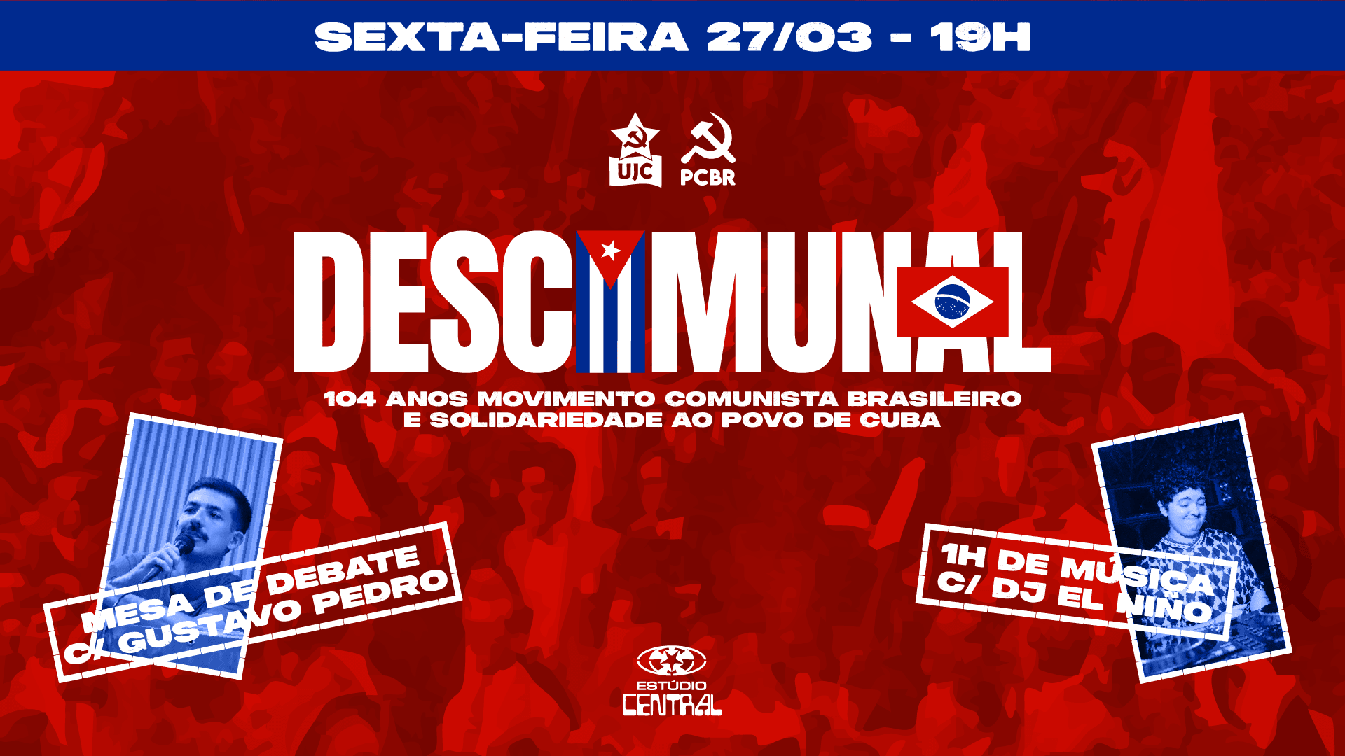 Descomunal (Pcbr) No Estúdio Central Cover