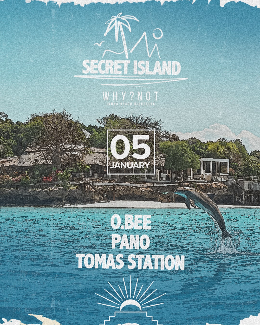 Secret Island With Obee, Pano & Tomas Station Cover