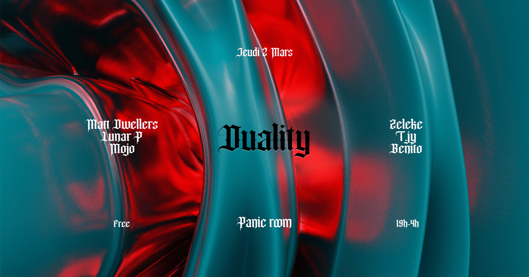 Duality X Panic Room Cover