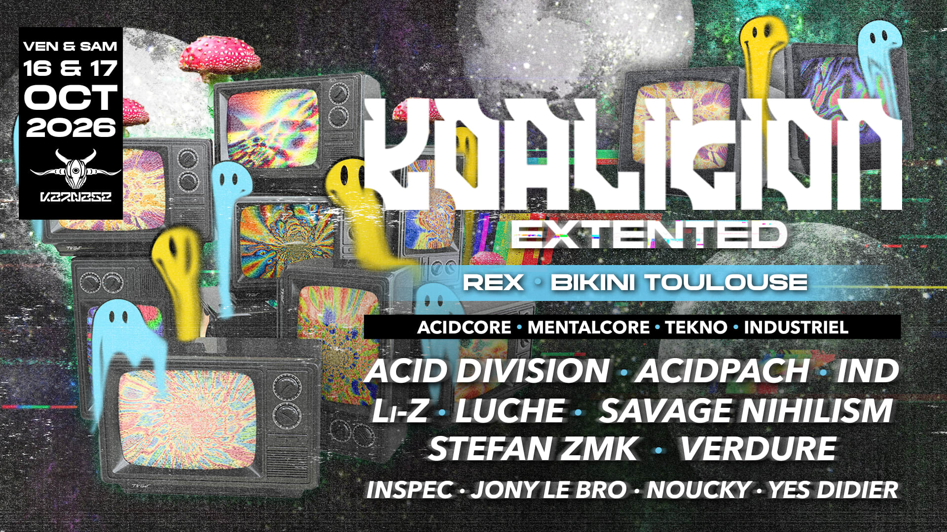 Koalition Extented - 2 Jours (Rex + Bikini) Cover