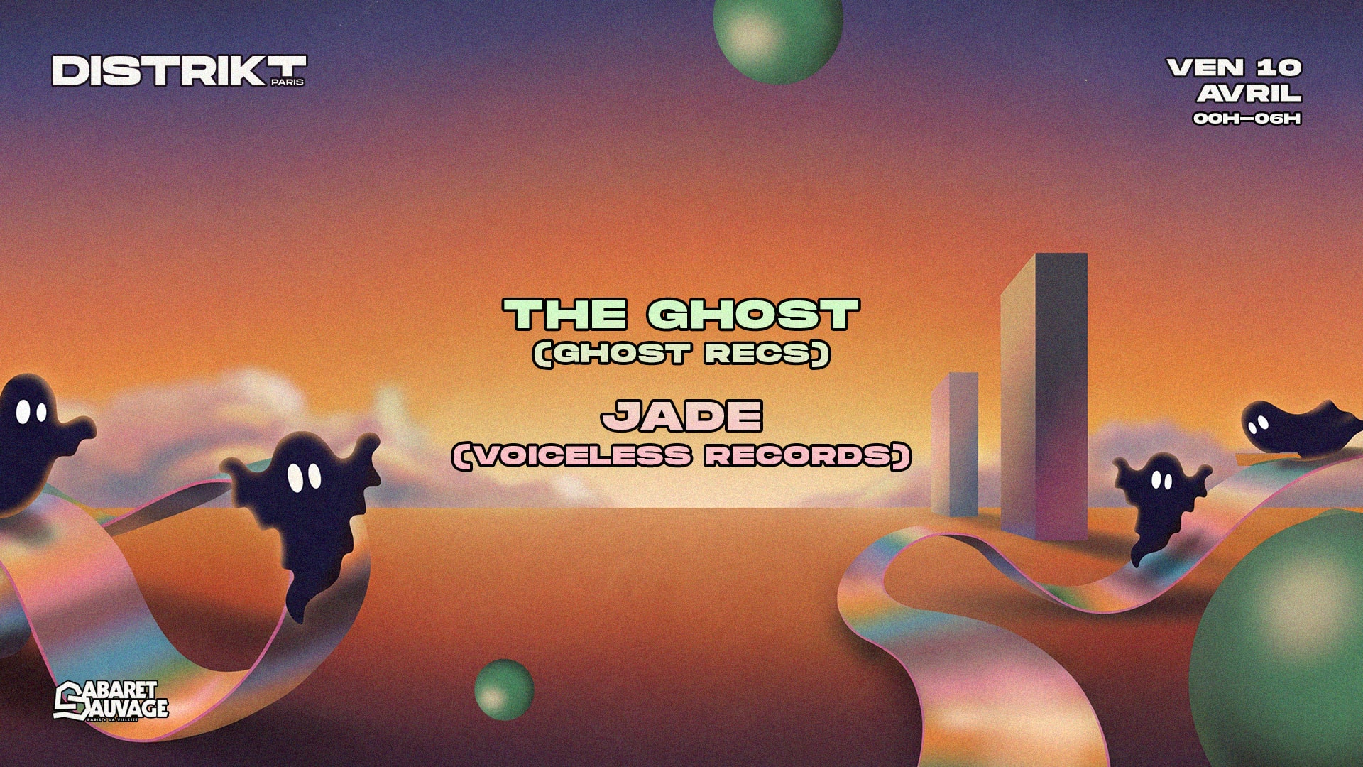 Distrikt Paris W/ The Ghost And Jade Cover