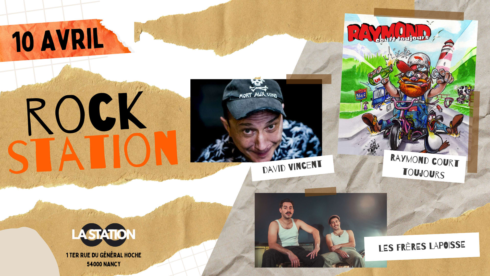 Rock Station - 10 Avril Cover