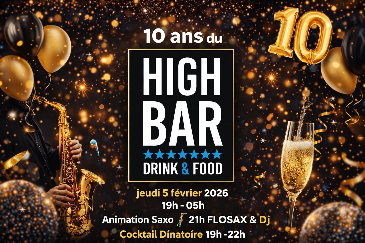 High Bar Fête Ses 10 Ans Cover