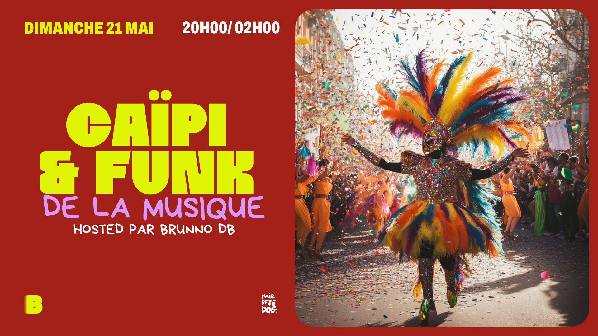 Caïpi & Funk De La Musique @ Le Bouge Cover