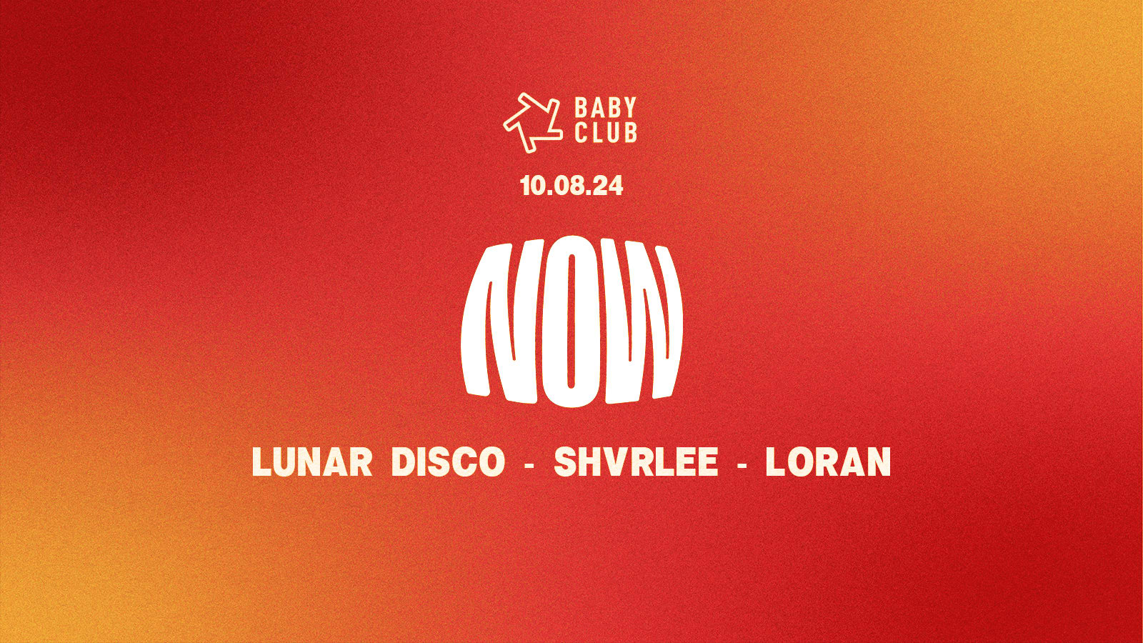 Now : Lunar Disco + Shvrlee + Loran Cover