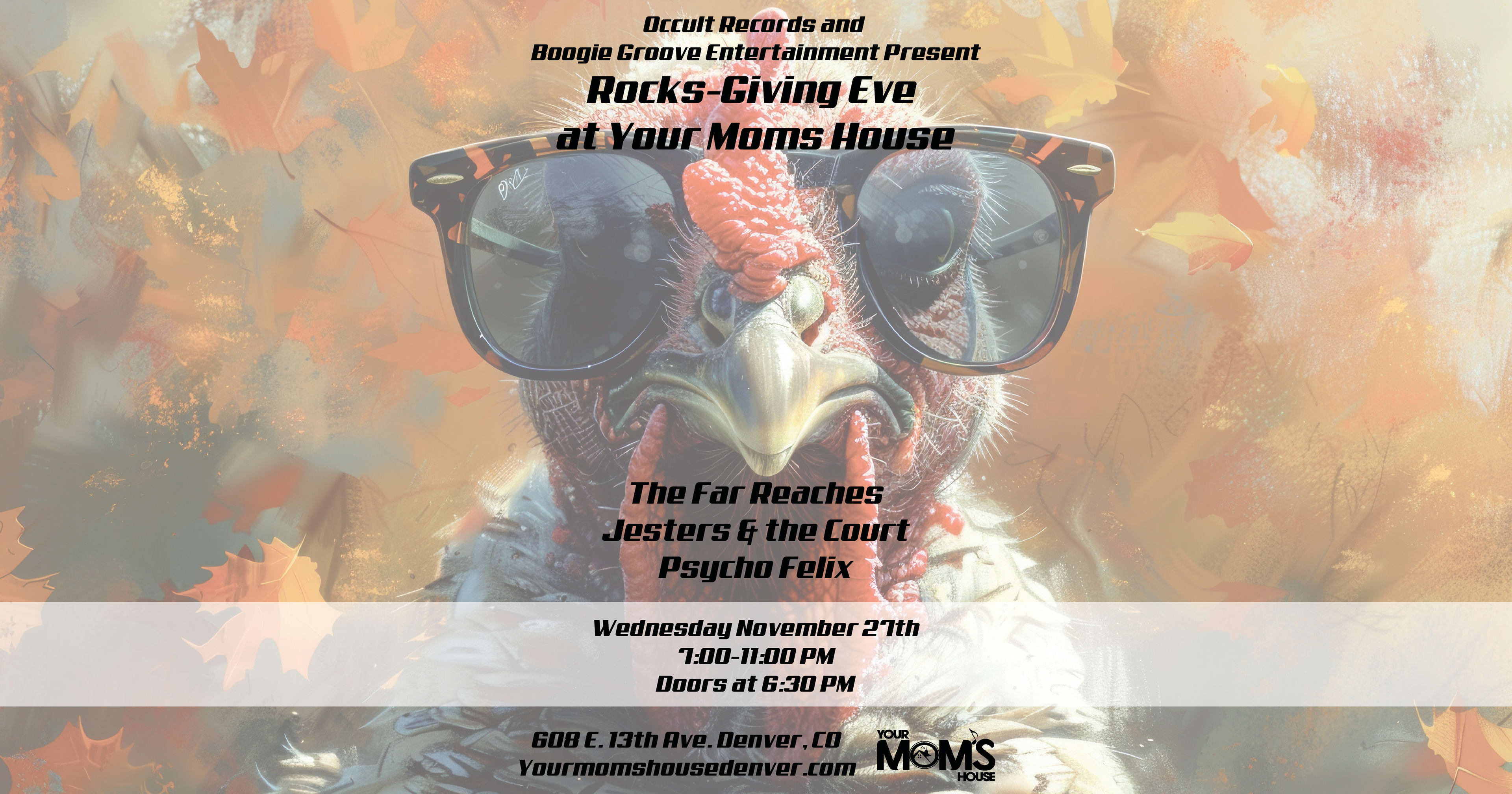 Rocksgiving Eve @ Your Mom's House Cover