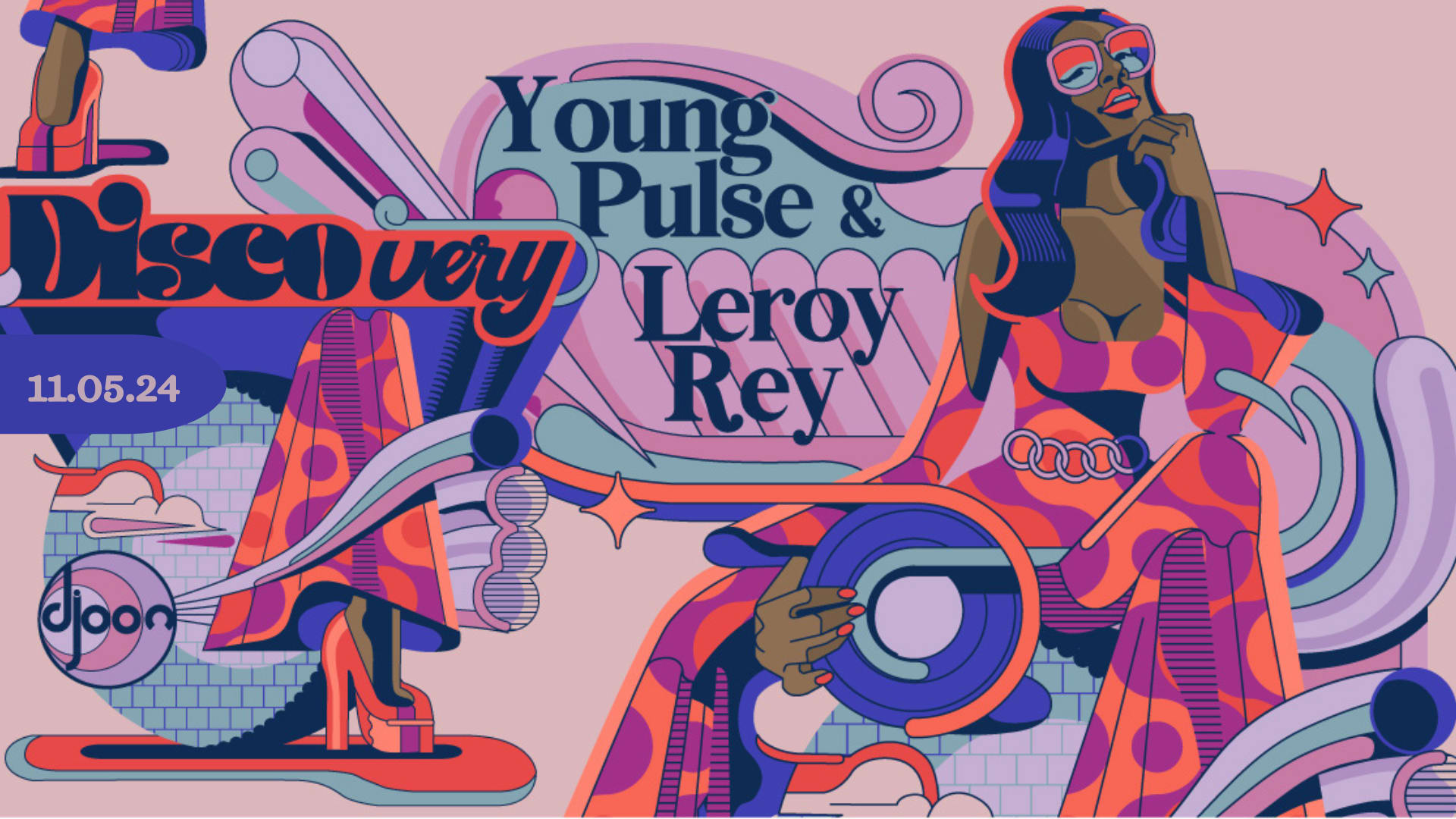 Djoon : Discovery - Young Pulse & Leroy Rey Cover
