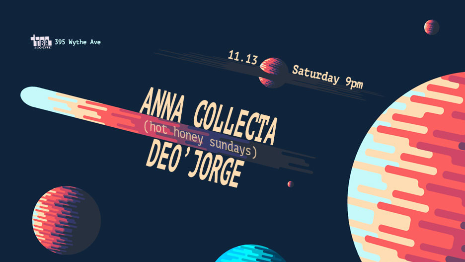 Saturday: Deo ‘Jorge, Anna Collecta (Hot Honey Sundays) Cover