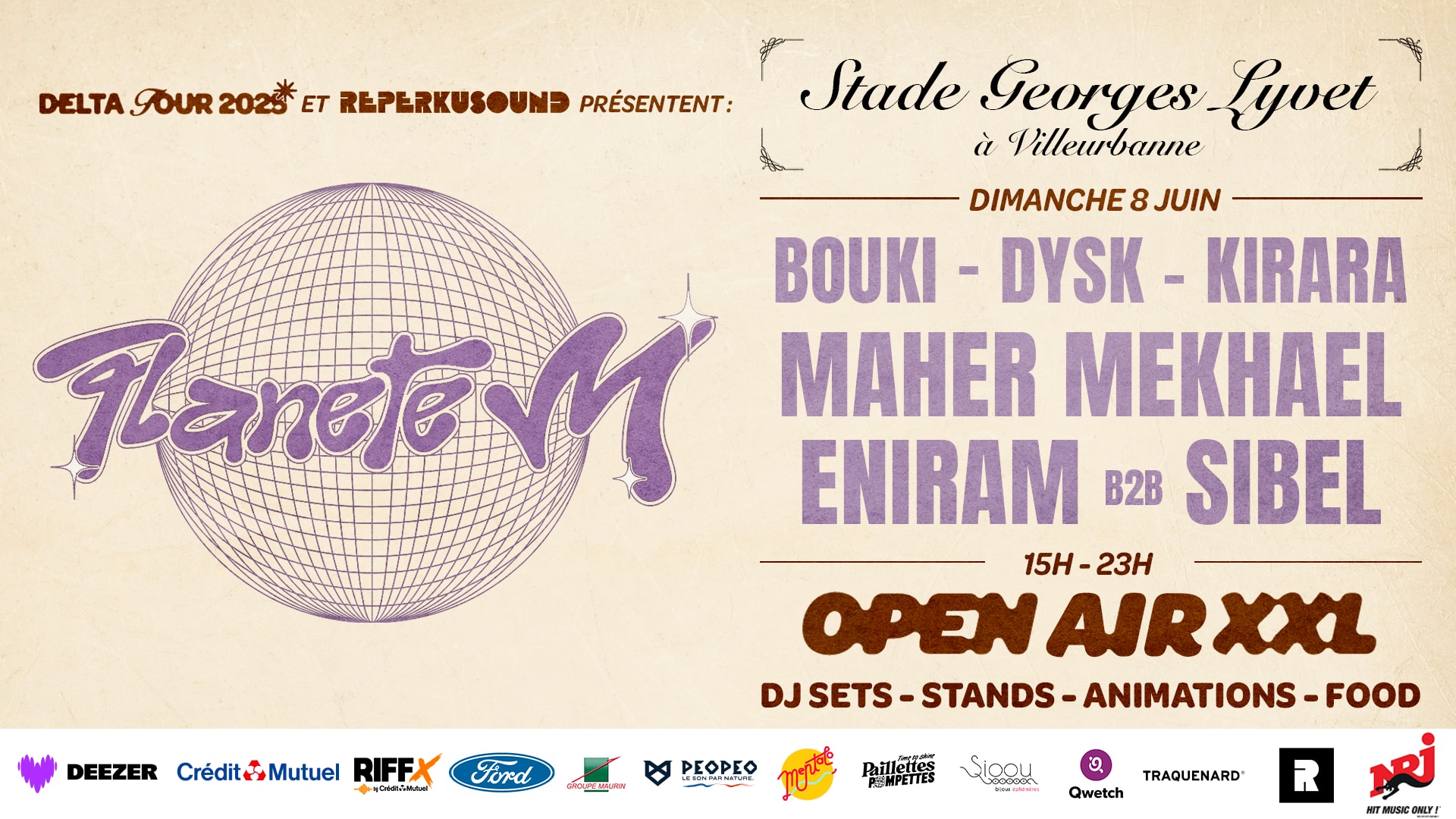[Open Air Xxl] Planète M - Villeurbanne Cover