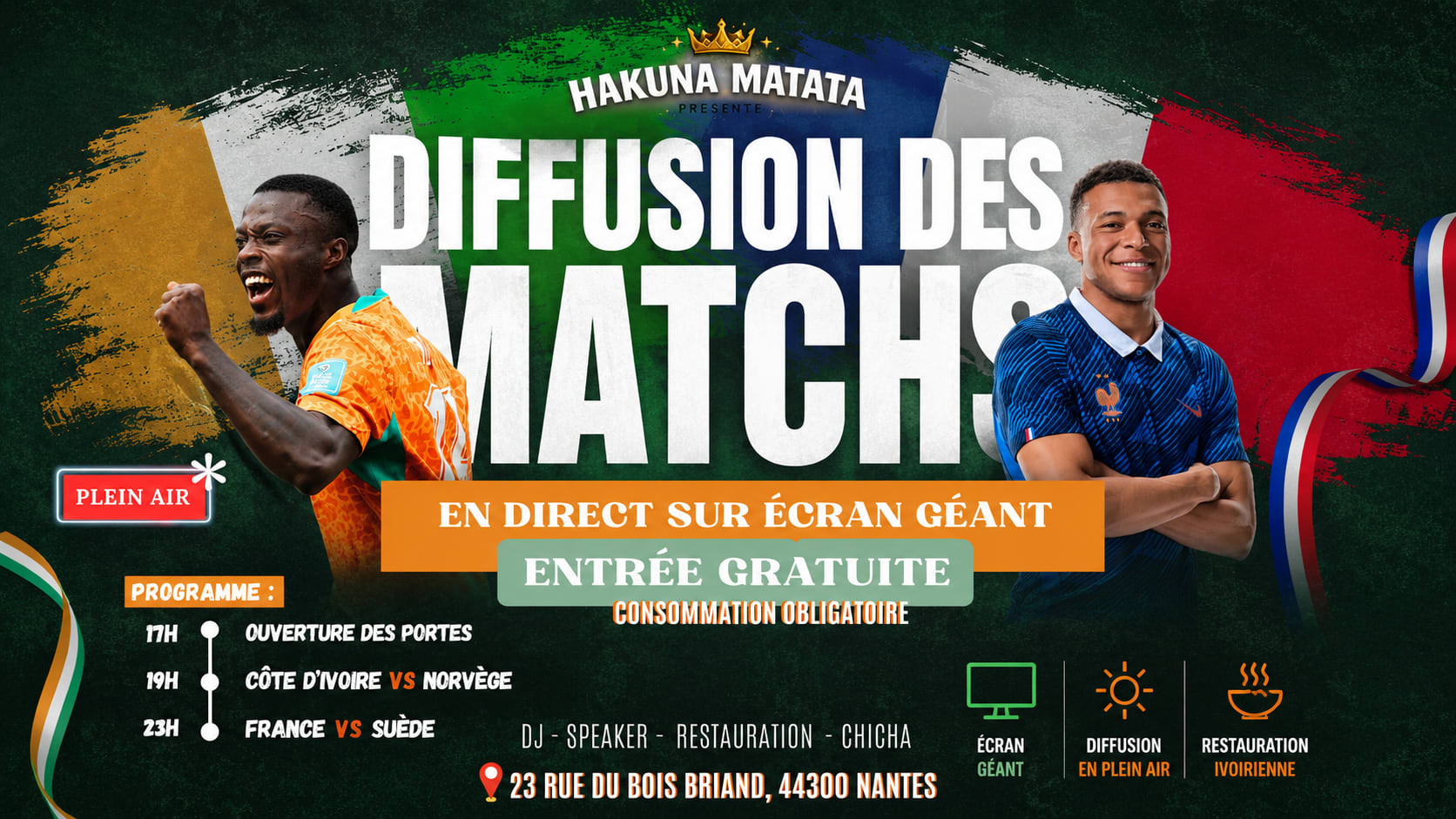 Hakuna Matata – Fan Zone | Cote D’Ivoire / France Cover