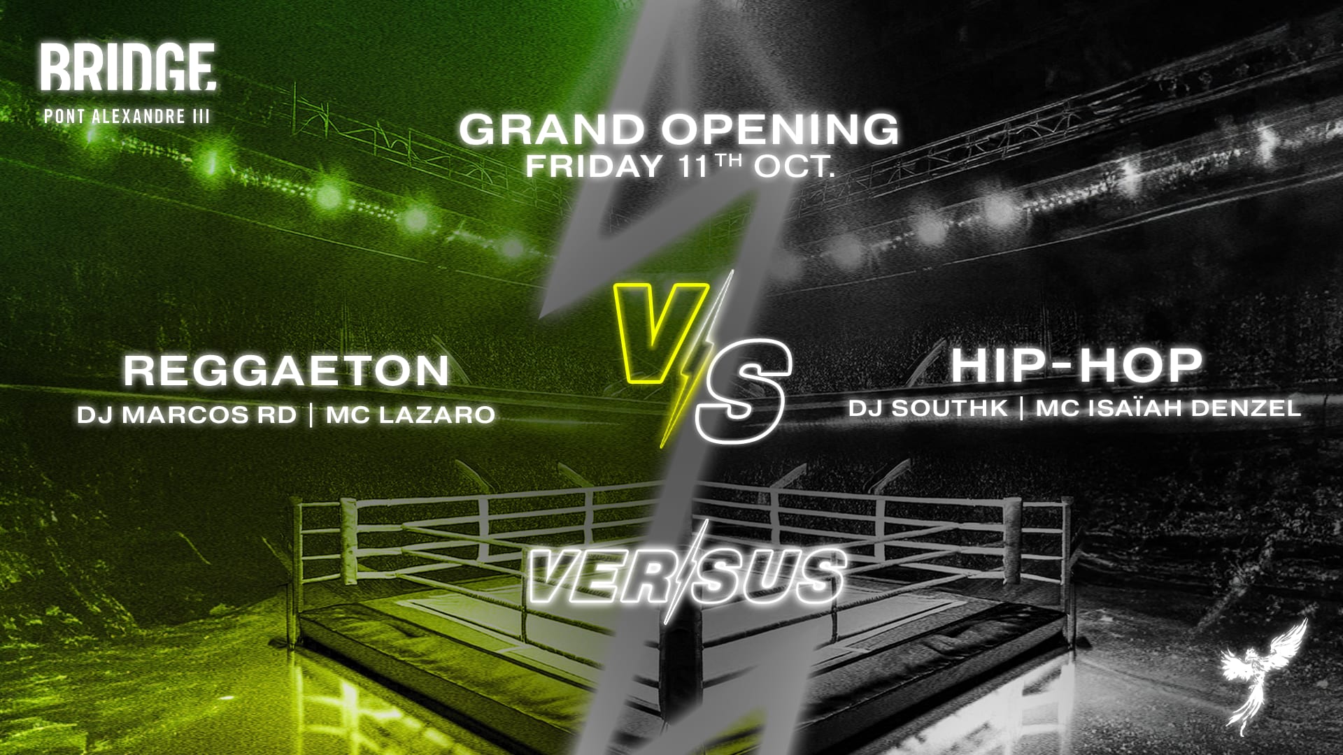 Opening Versus Au Bridge Club - Hiphop Vs Reggaeton Music Cover
