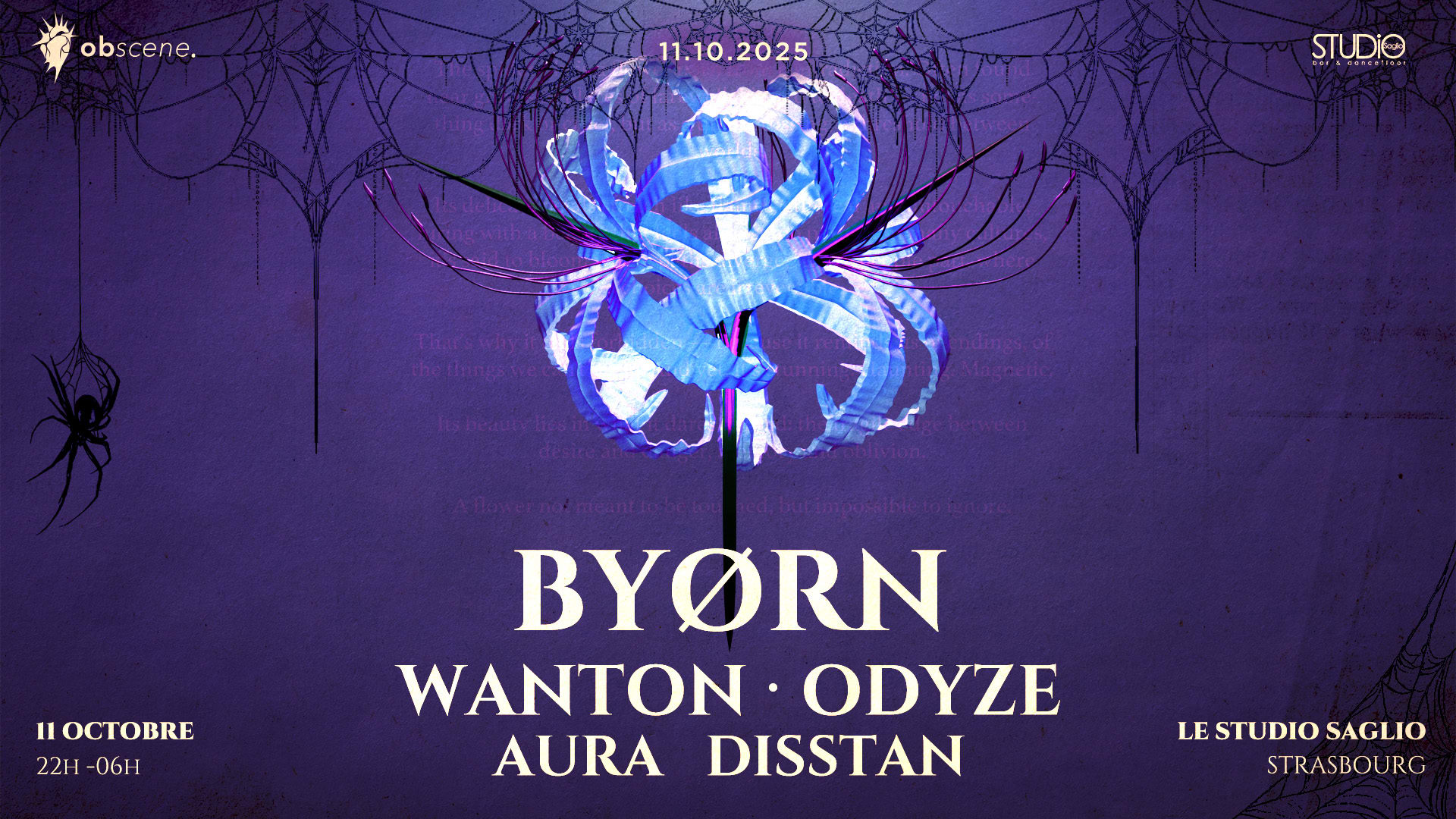 Obscene : Byørn - Wanton - Odyze Cover