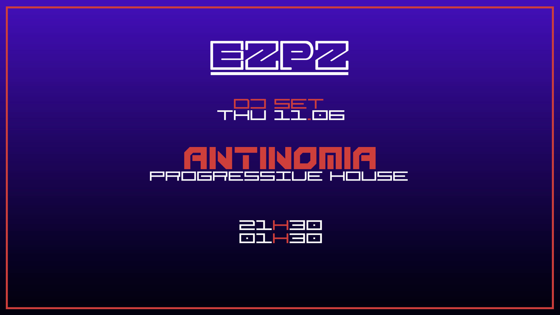 Antinomia @ Ezpz Cover