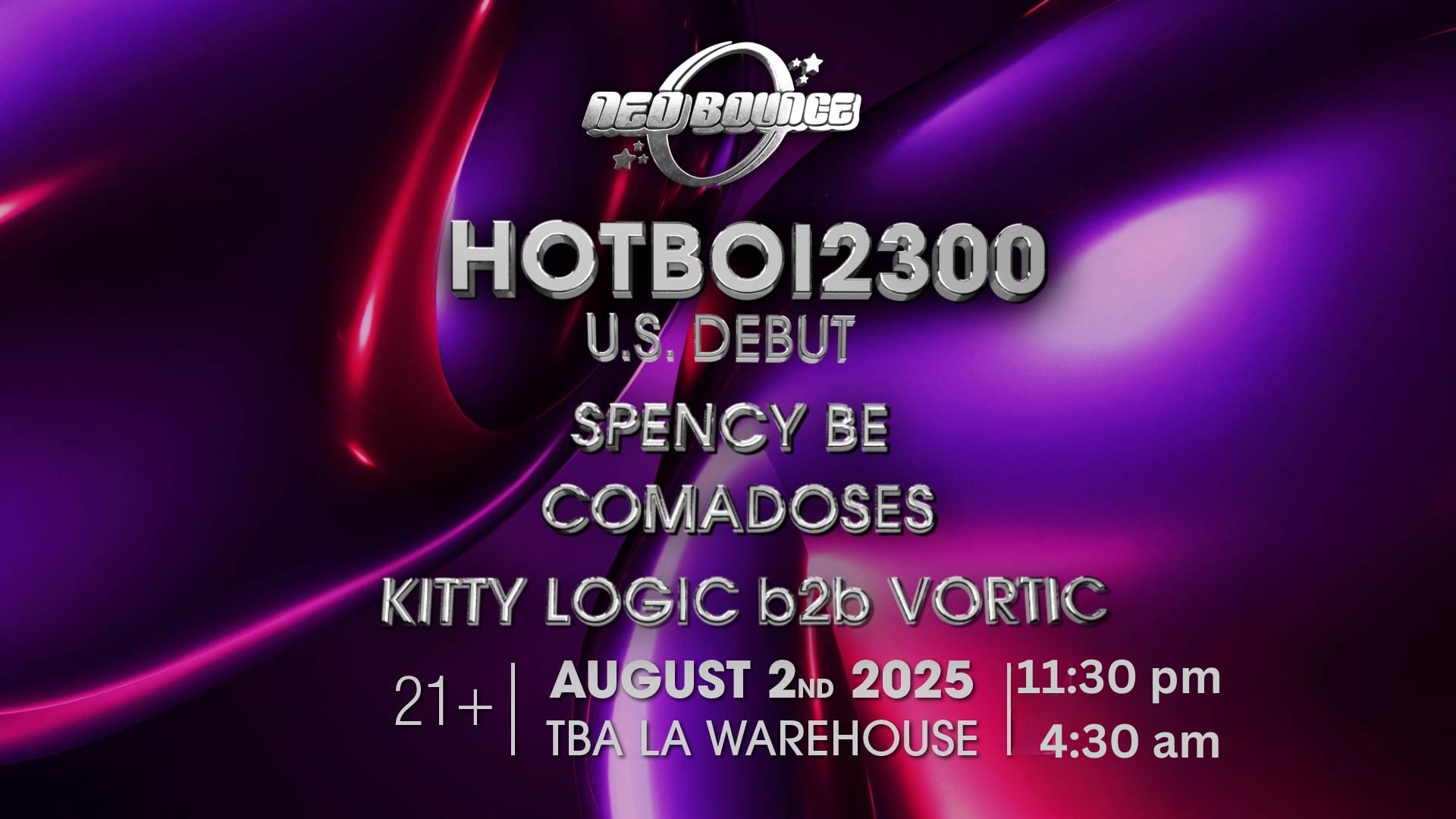Neobounce Day 1 Hard Bounce Afters: Hotboi2300 (U.S Debut) Cover