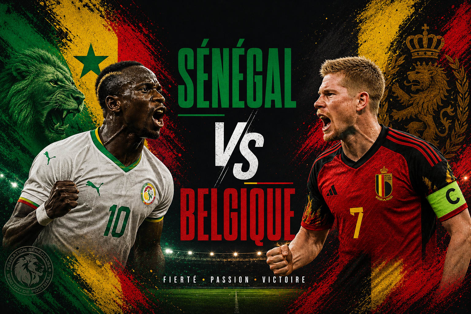 Afro Night | Fan Zone Sénégal Vs Belgique Cover