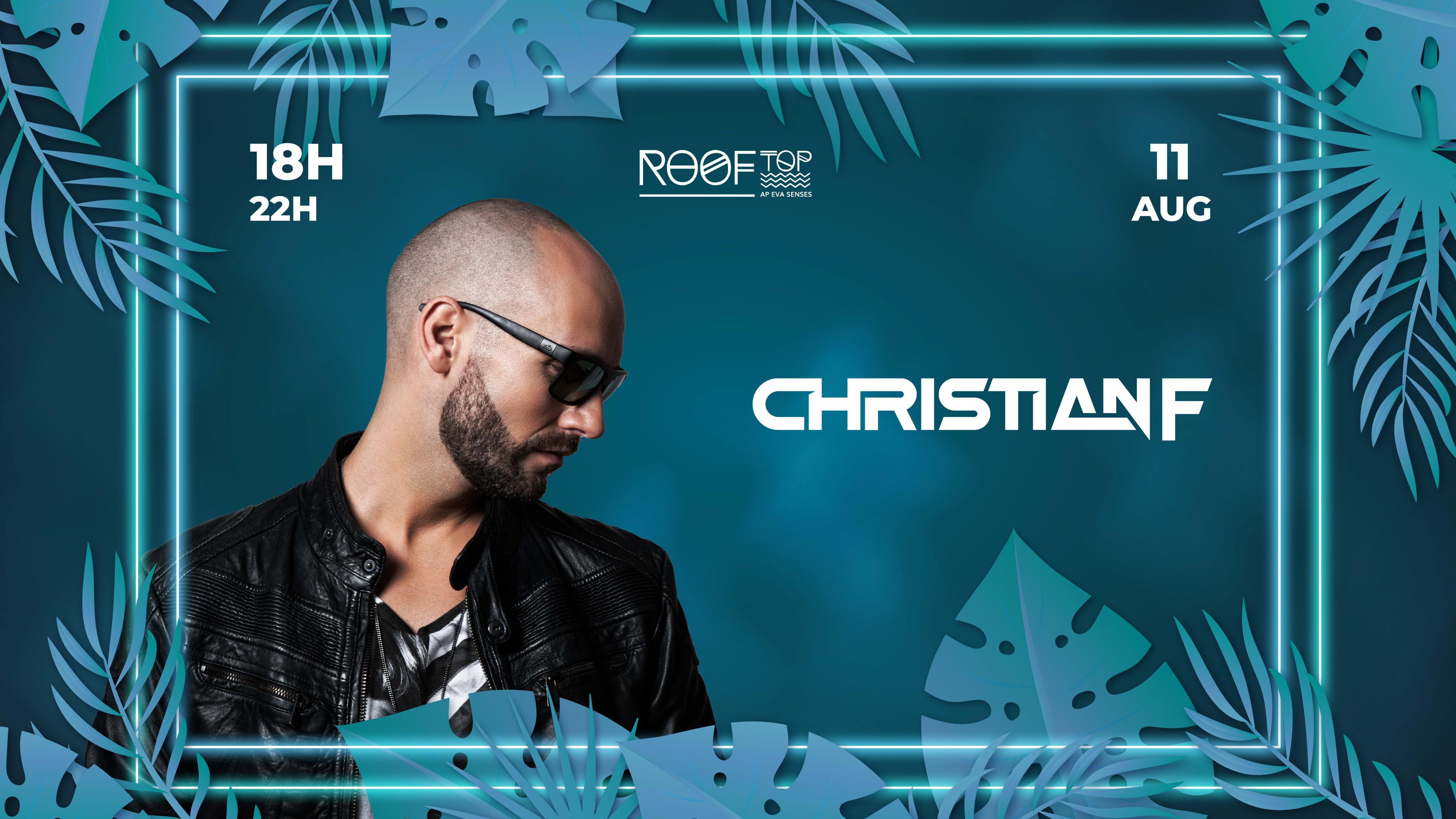 Christian F Sunset Party  |  Rooftop Eva Cover