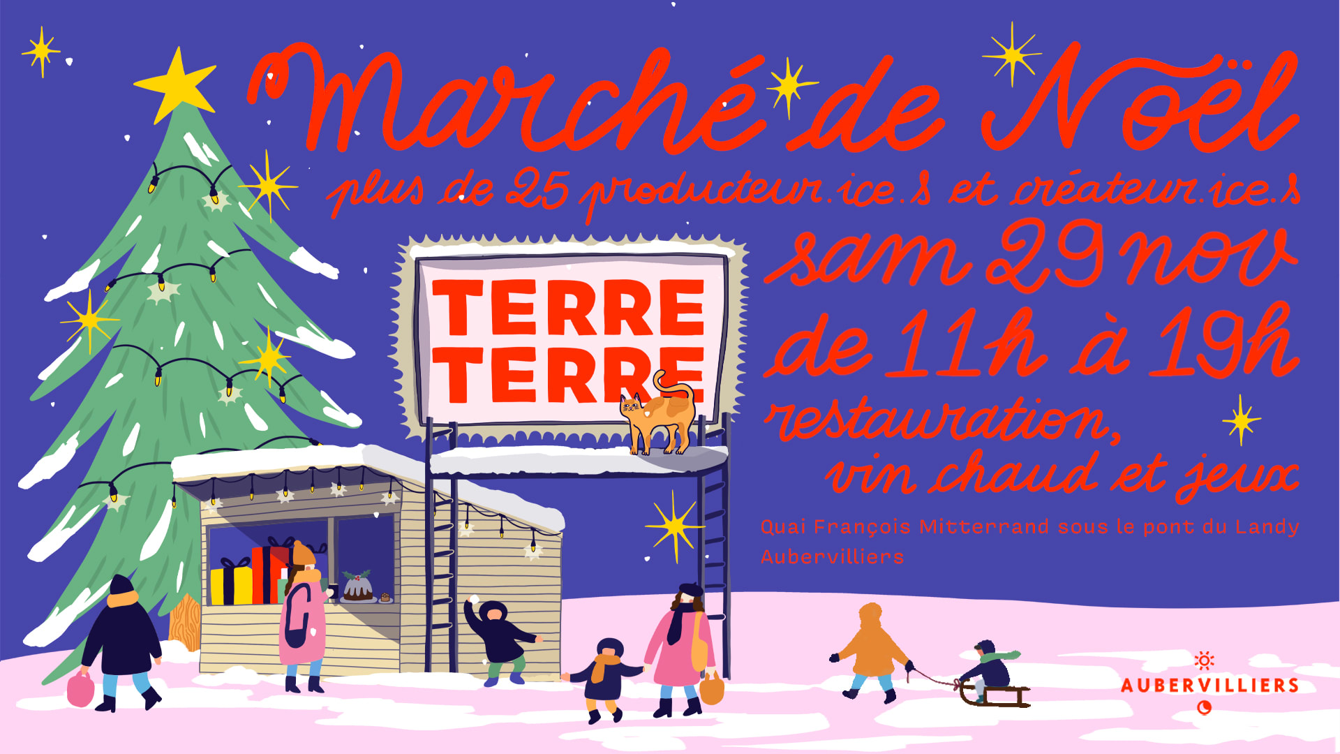 Le Marché De Noël De Terre Terre Cover