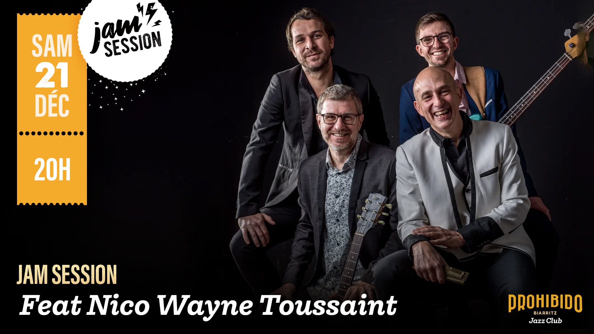 Jam Session Feat Nico Wayne Toussaint Cover