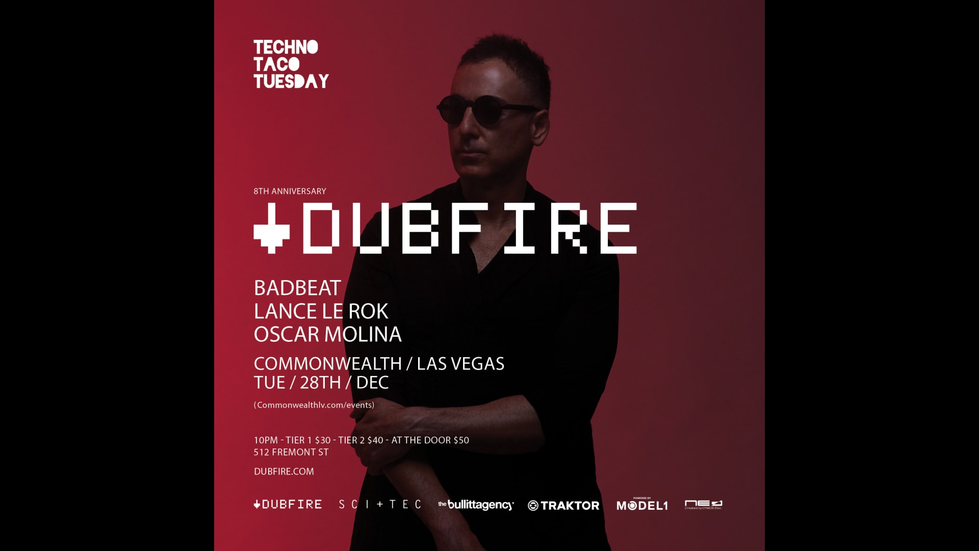 Techno Taco Tuesday Ft. Dubfire Cover