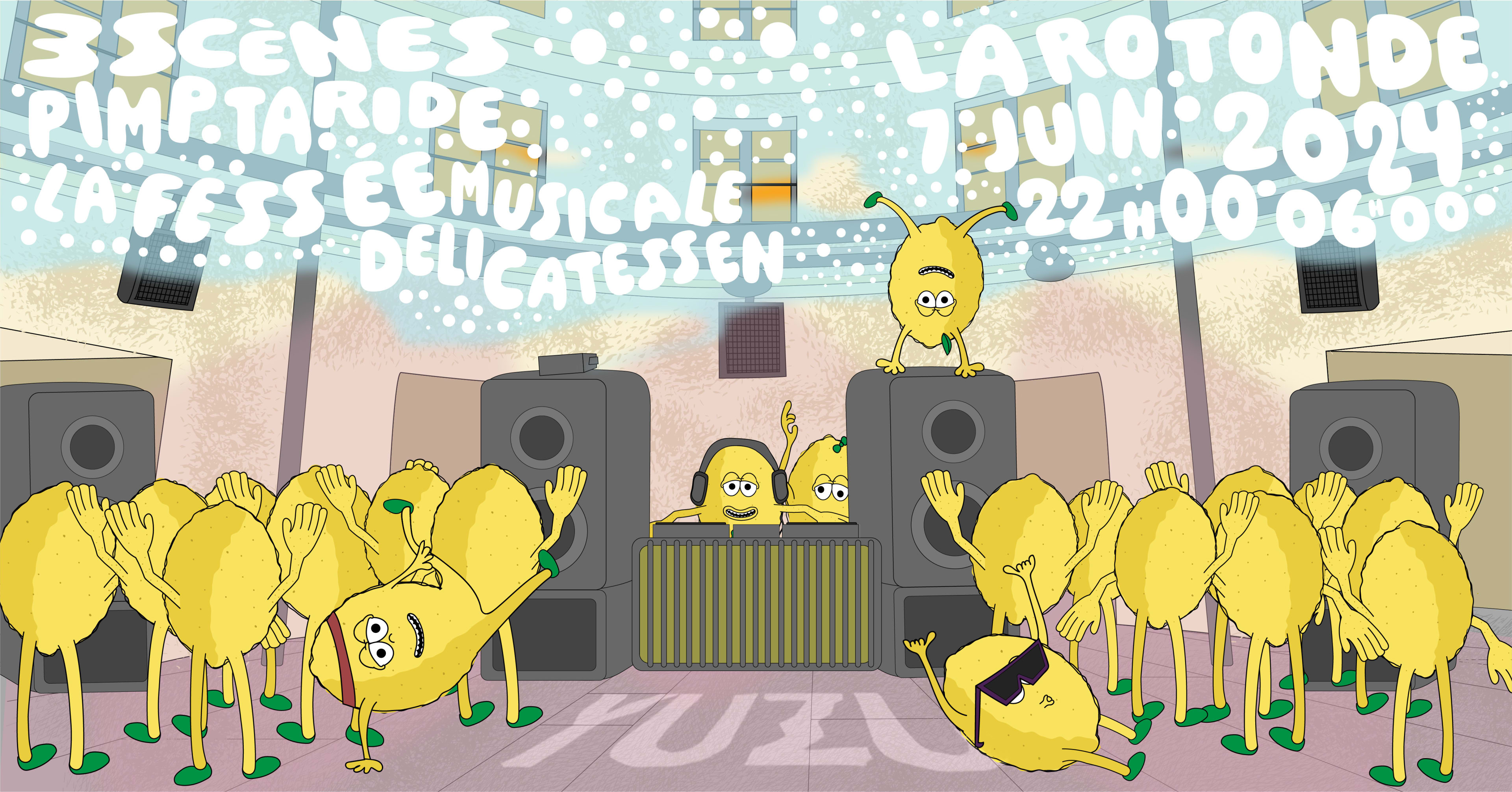 Yuzu W/ Pimp Ta Ride, La Fessée Musicale, Delicatessen Cover