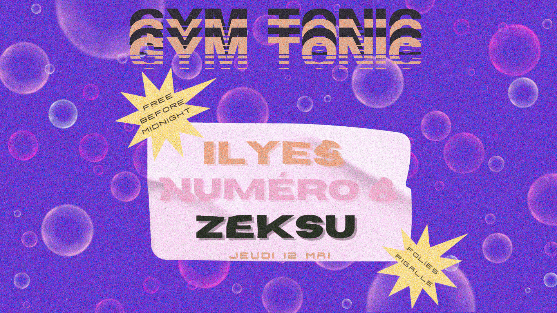 Gym Tonic : Ilyes - No6 - Zeksu Cover