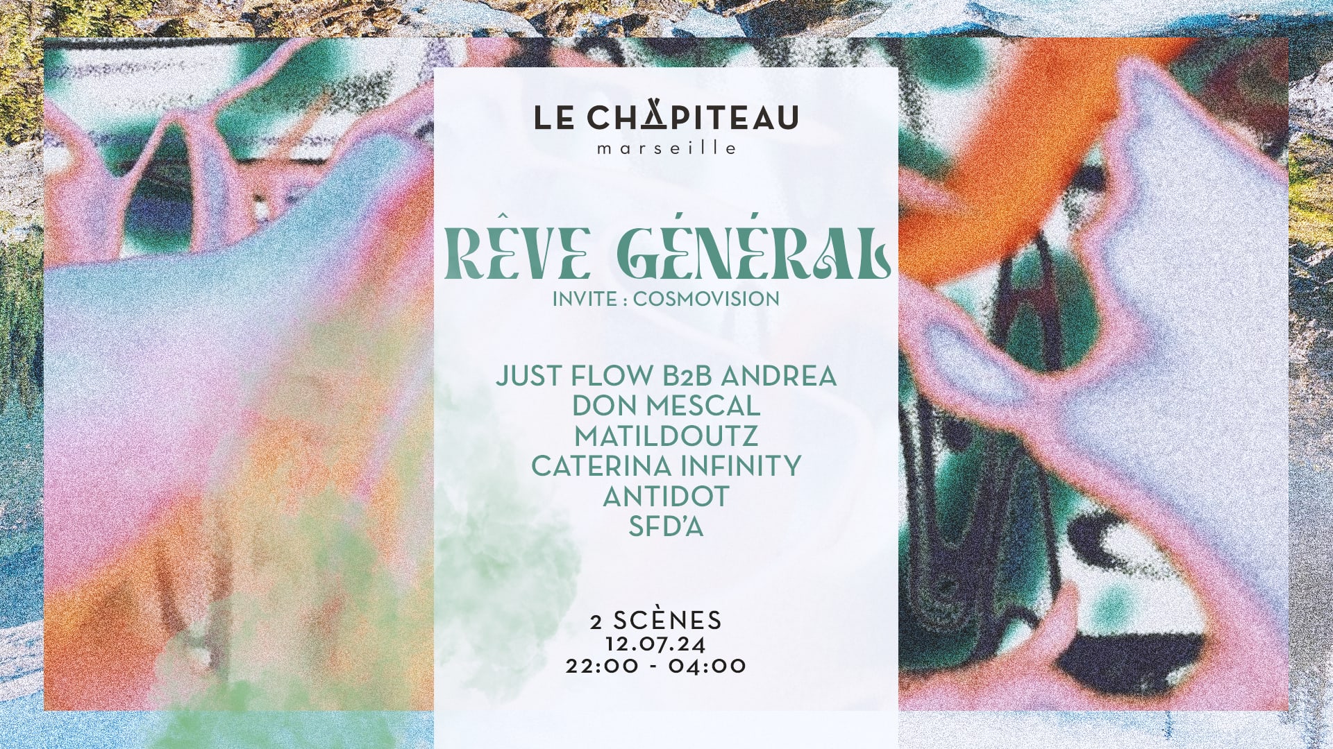 Rêve Général Invite Cosmo Vision Records Cover