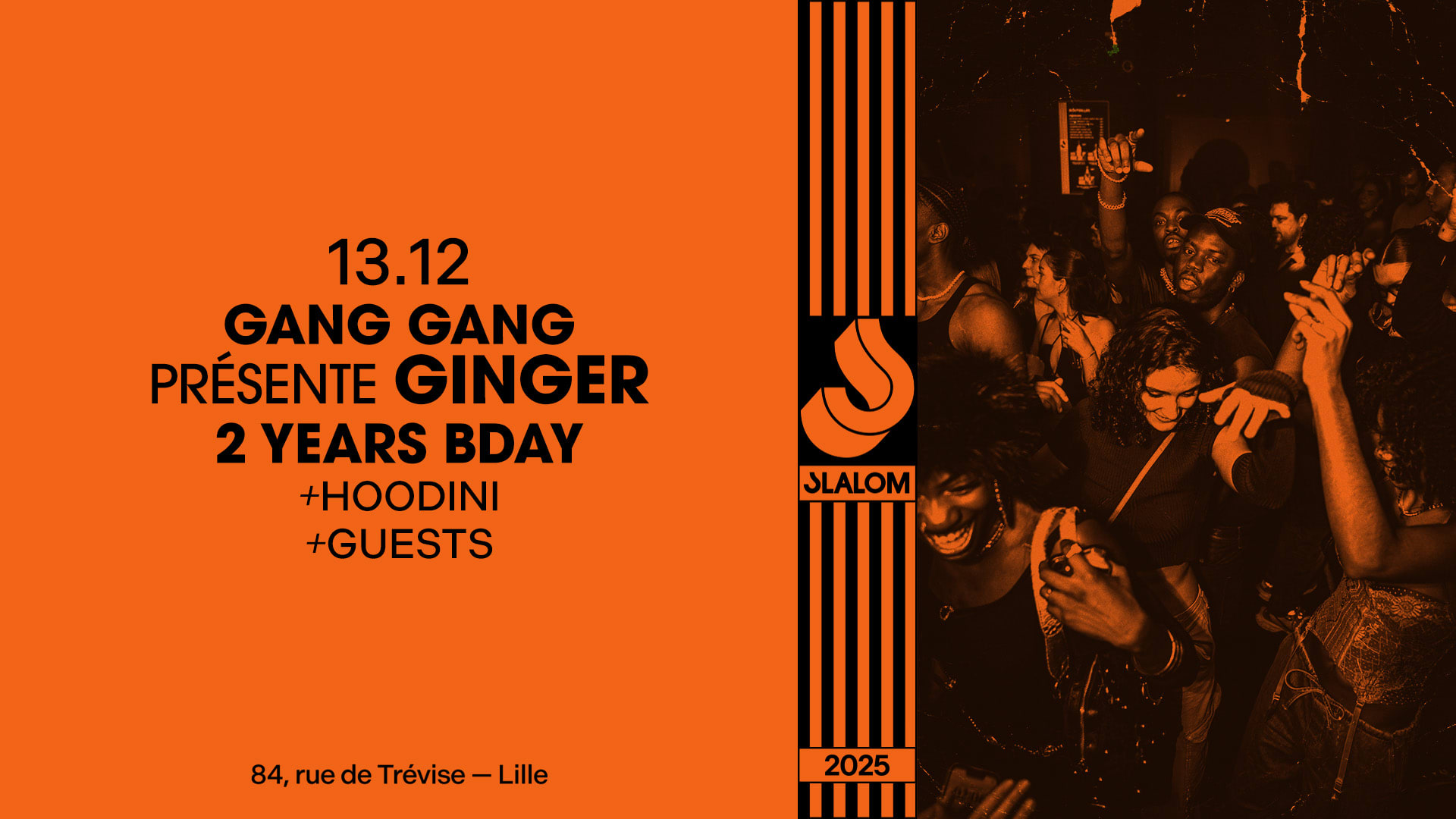 Slalom : Gang Gang Présente Ginger - 2 Years Bday Cover