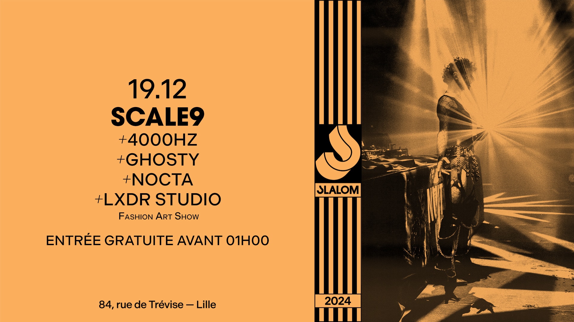 Slalom : Scale9 • 4000hz • Ghosty... [Gratuit Avant 01h] Cover