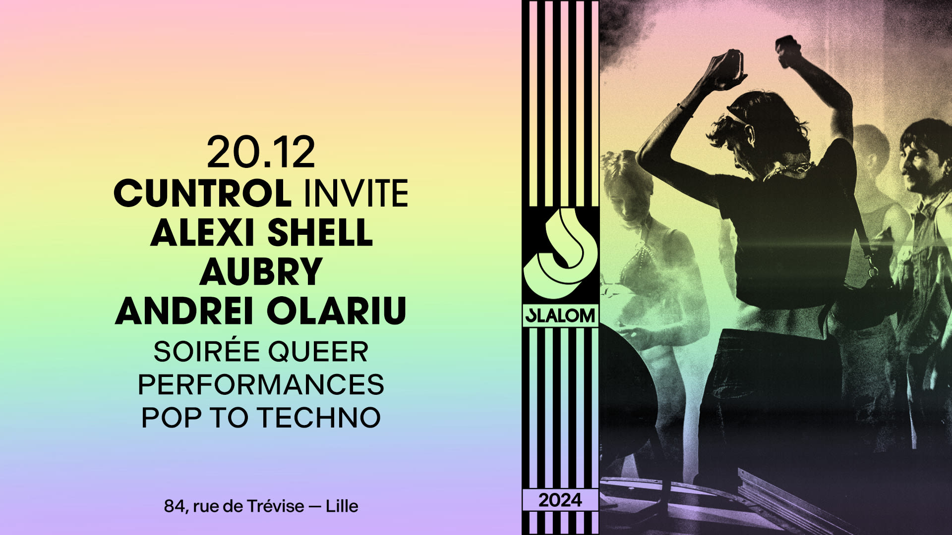 Slalom : Cuntrol #1 — Soirée Queer (Pop To Techno) Cover