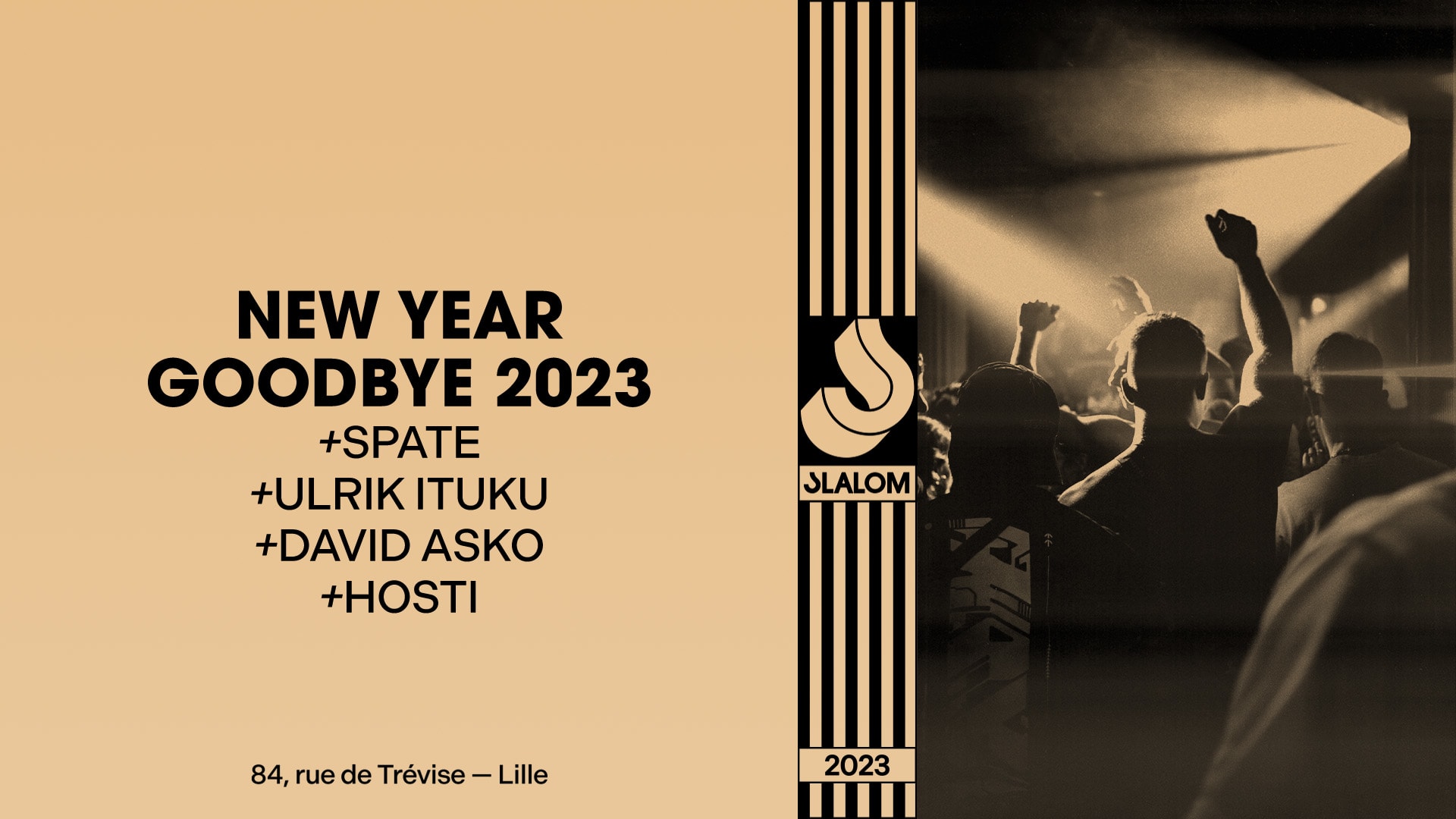 Slalom : New Year — Bye 2023 (House To Techno) Cover