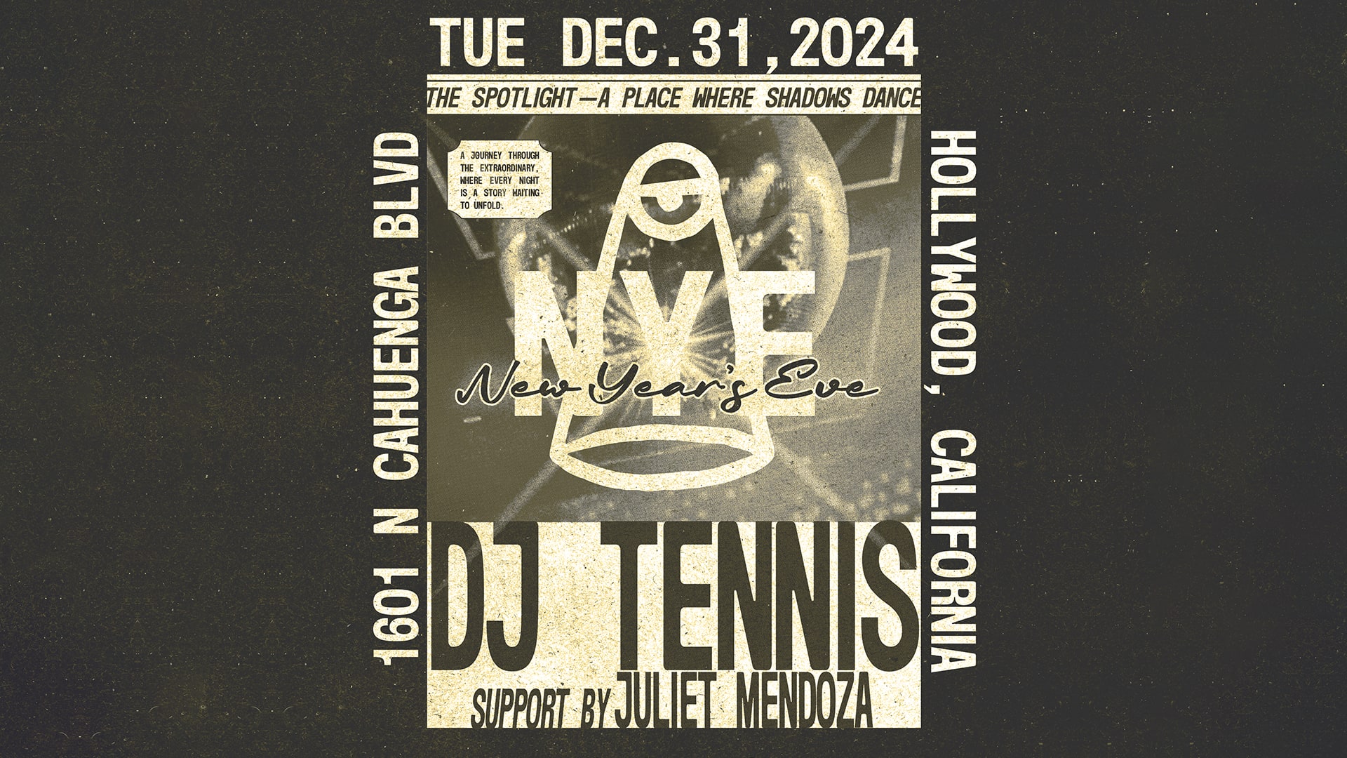 Dj Tennis (New Year's Eve) Cover