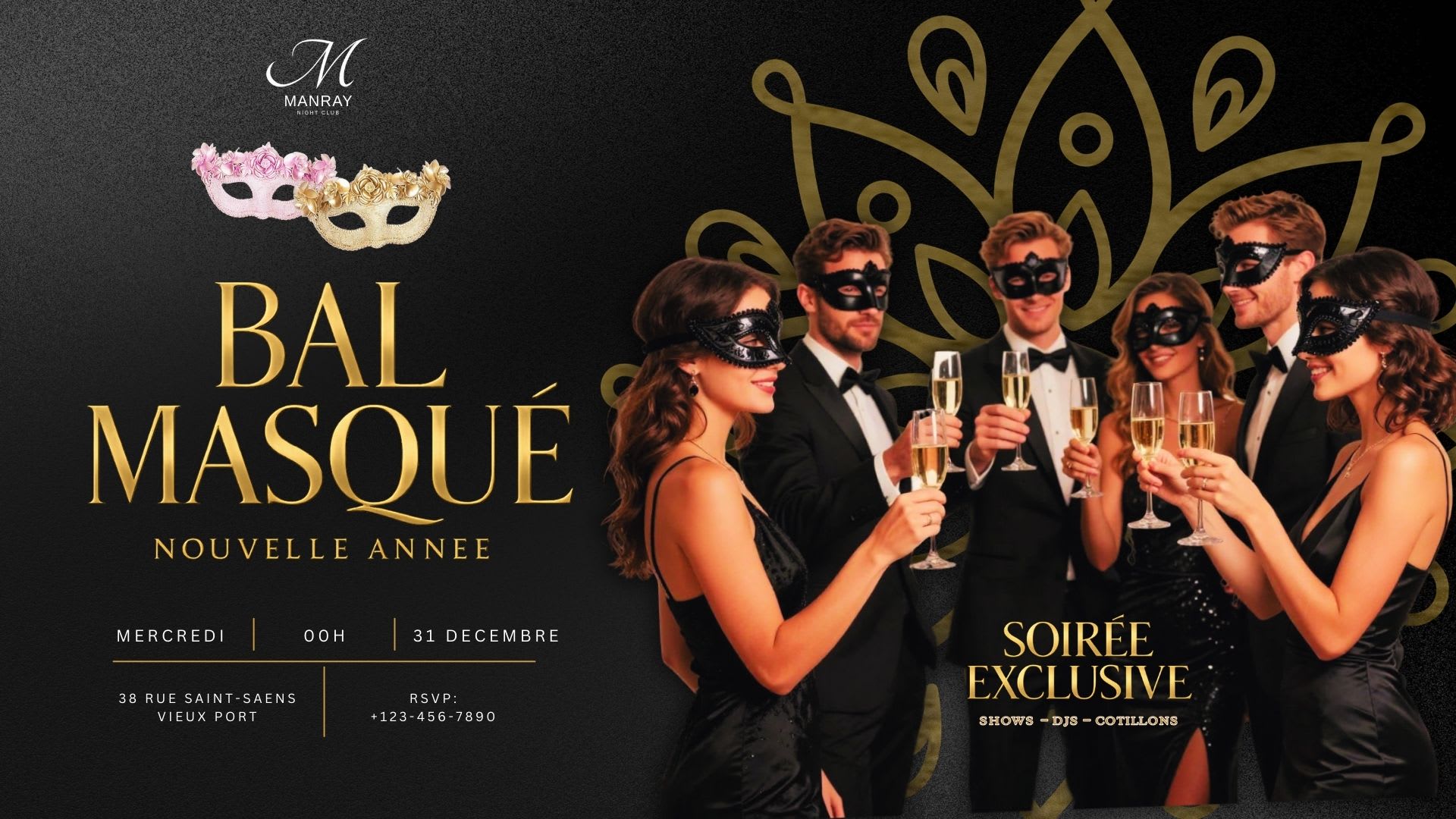 Bal Masqué - Nouvel An Cover
