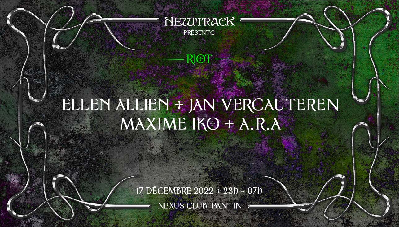 Newtrack 10 Years - Part 1 : Ellen Allien I Jan Vercauteren  Cover
