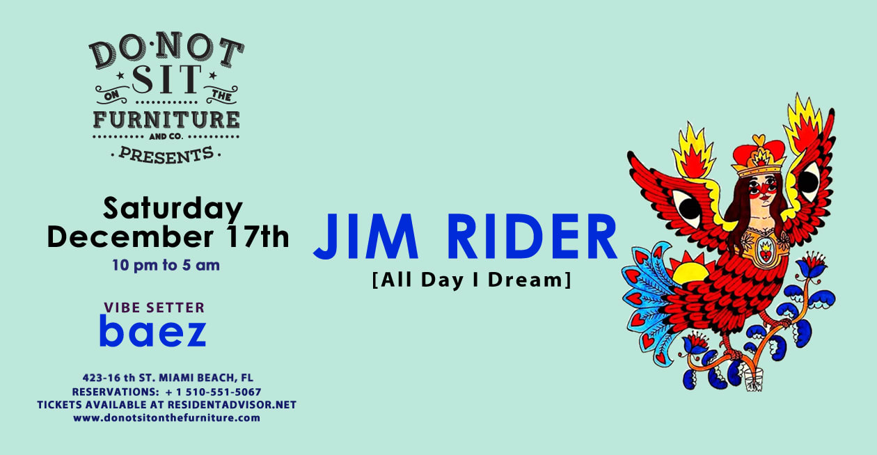 Jim Rider [All Day I Dream] Cover