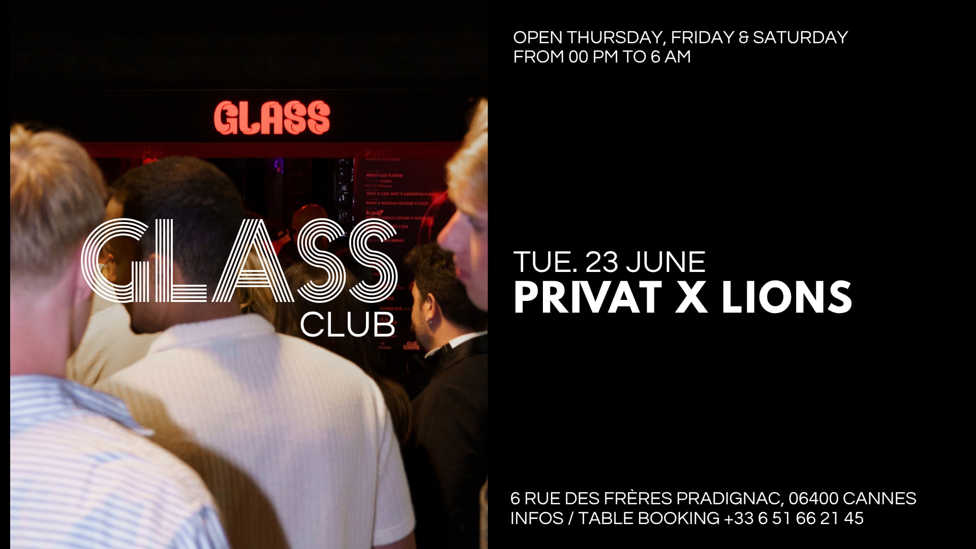 Privat Party X Lions Festival Cover