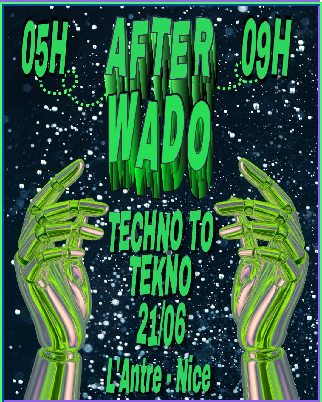 Wado — Techno To Tekno Cover
