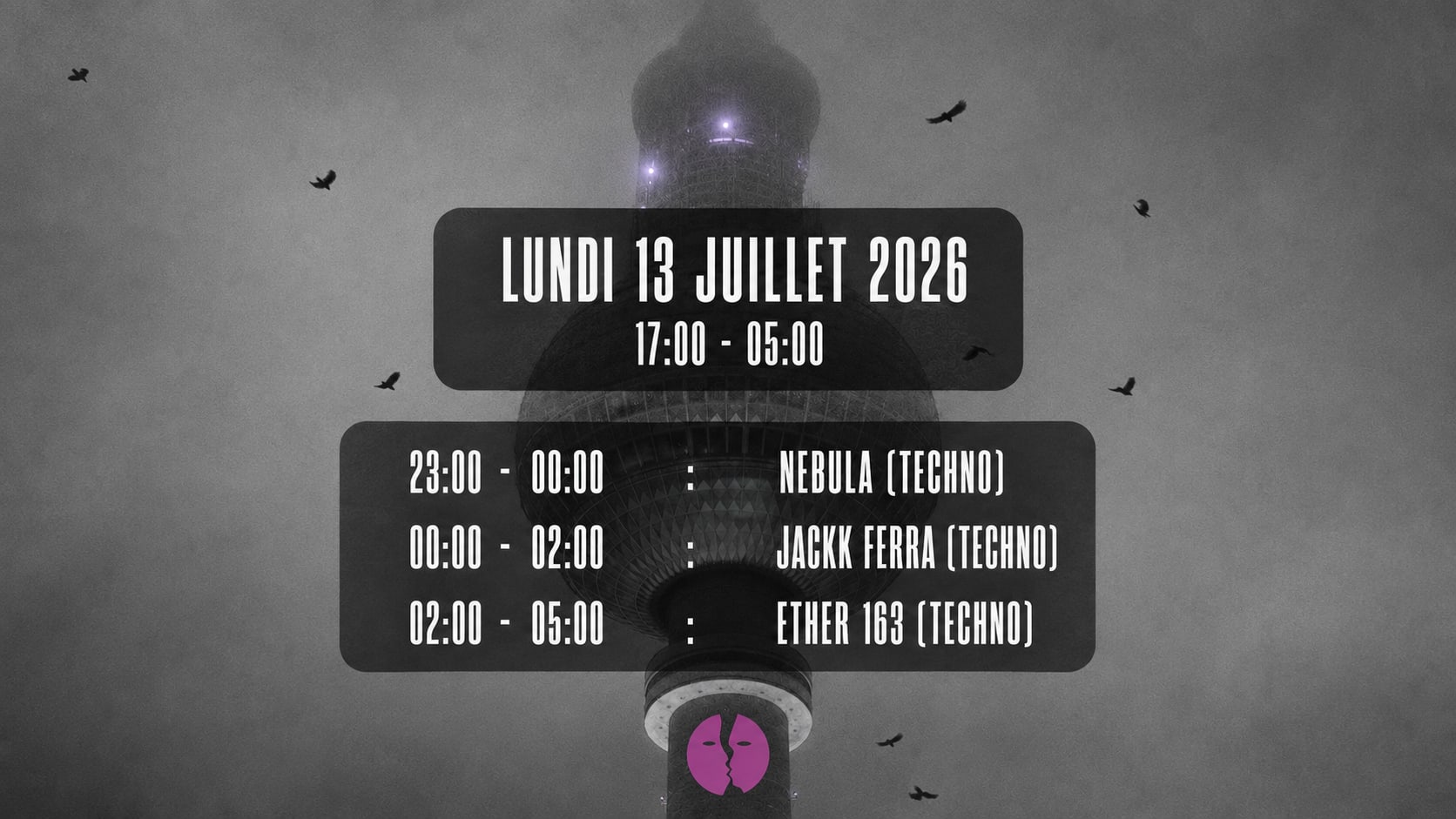 13.07.2026 @ Liebe Bar (Veille De Jour Ferie) Cover
