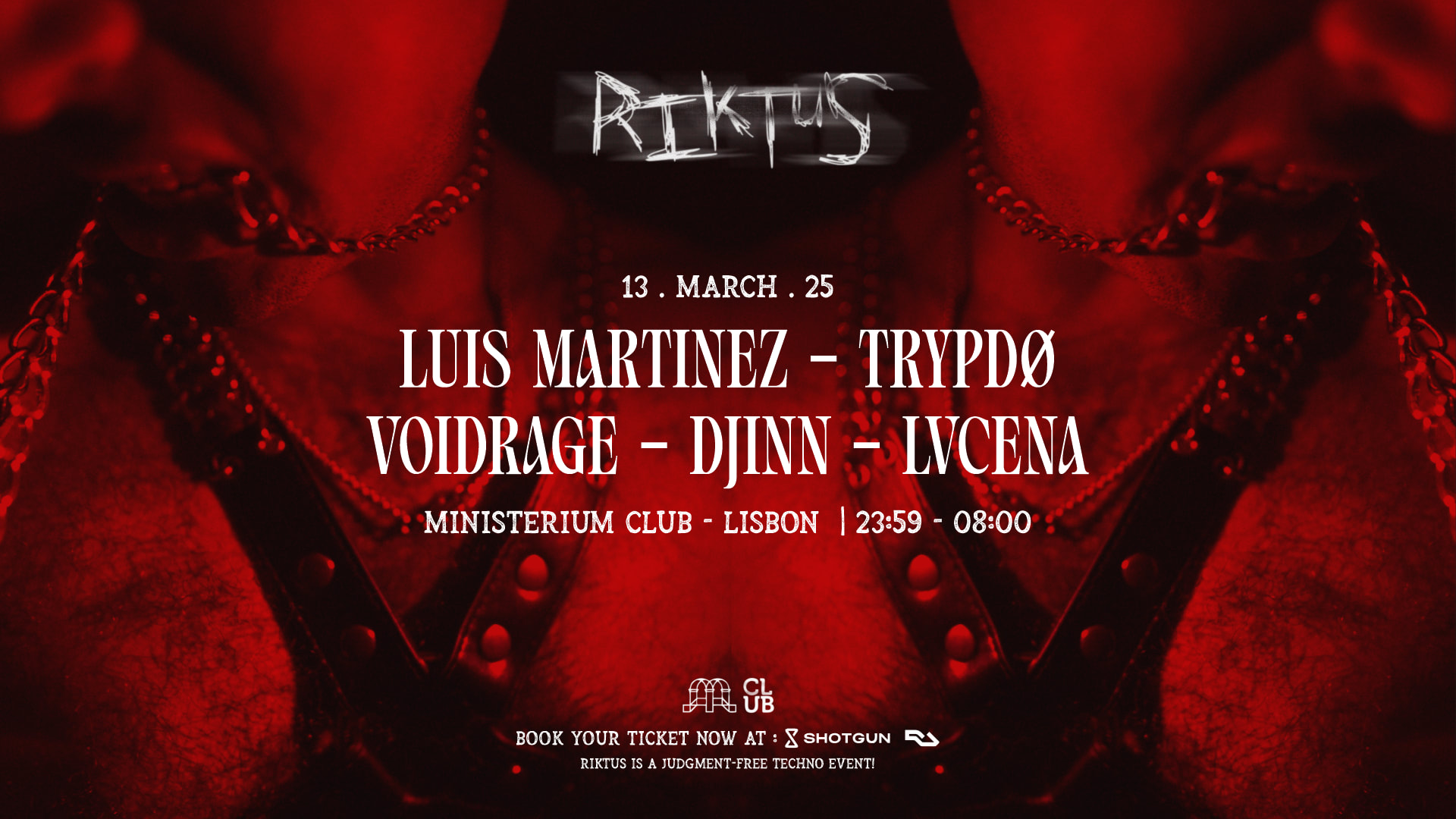 Riktus With Luis Martinez, Trypdø, Voidrage, Djinn & Lvcena Cover