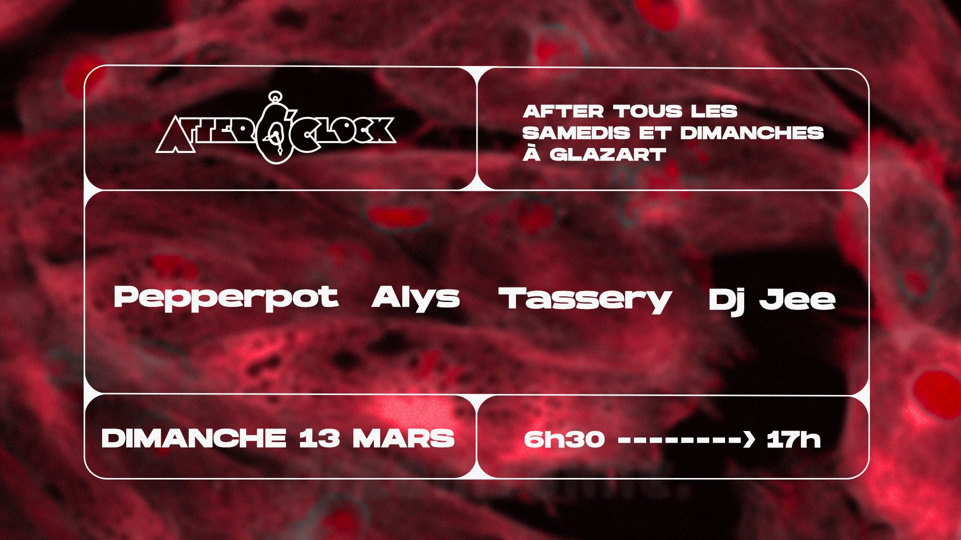 After O'clock : Pepperpot, Alys, Tassery, Dj Jee Cover
