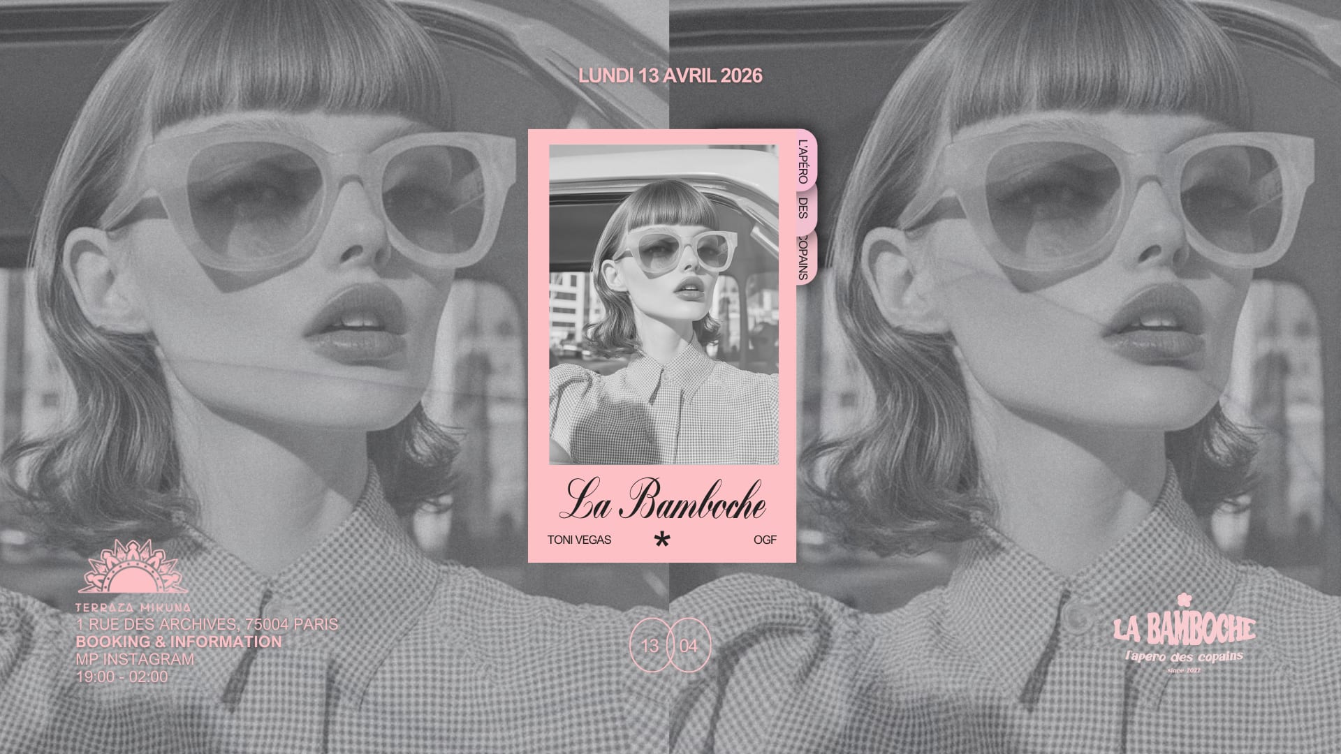 La Bamboche - Lundi 13 Avril Cover