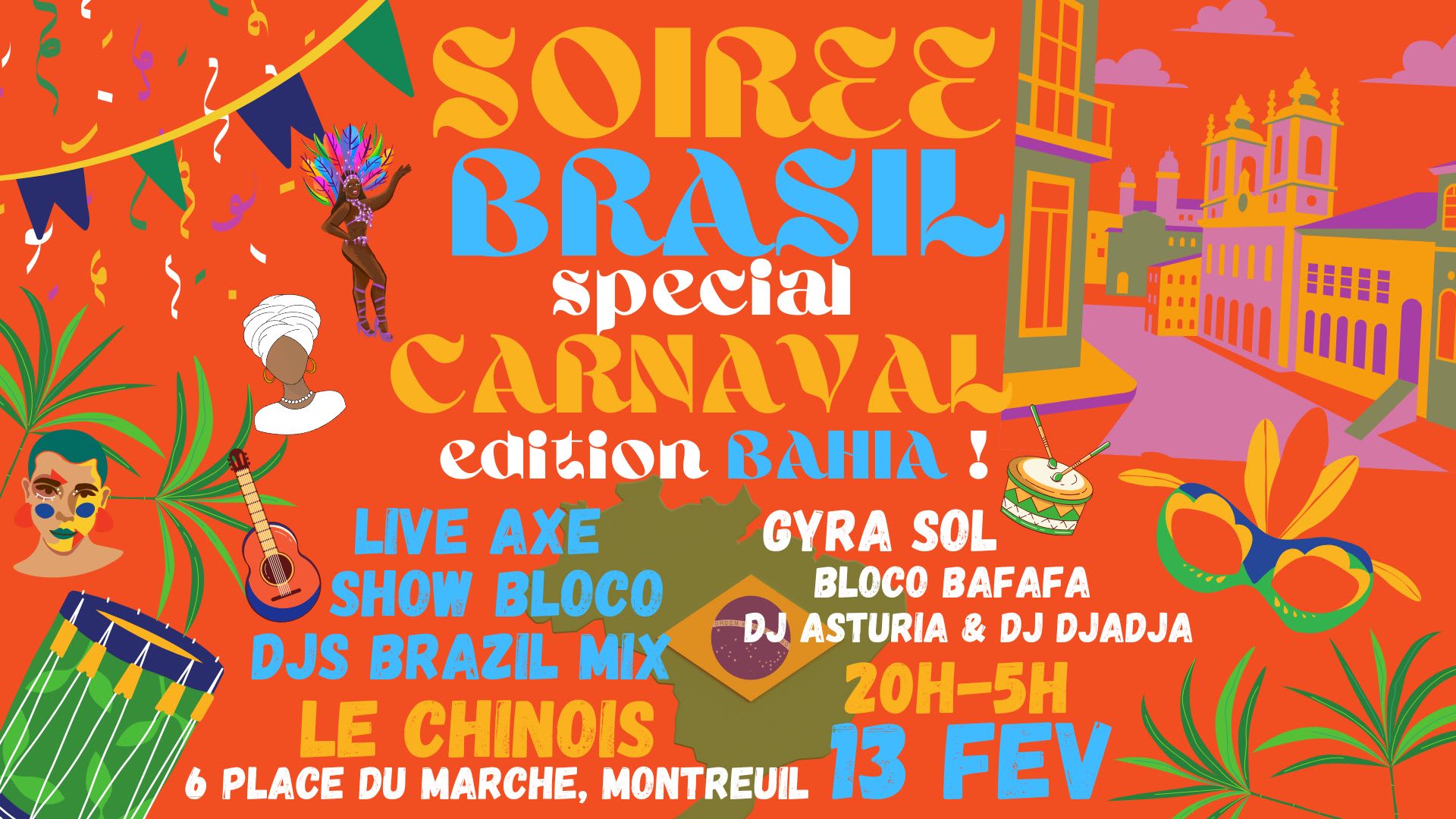 Carnaval De Bahia À Paris !! Cover
