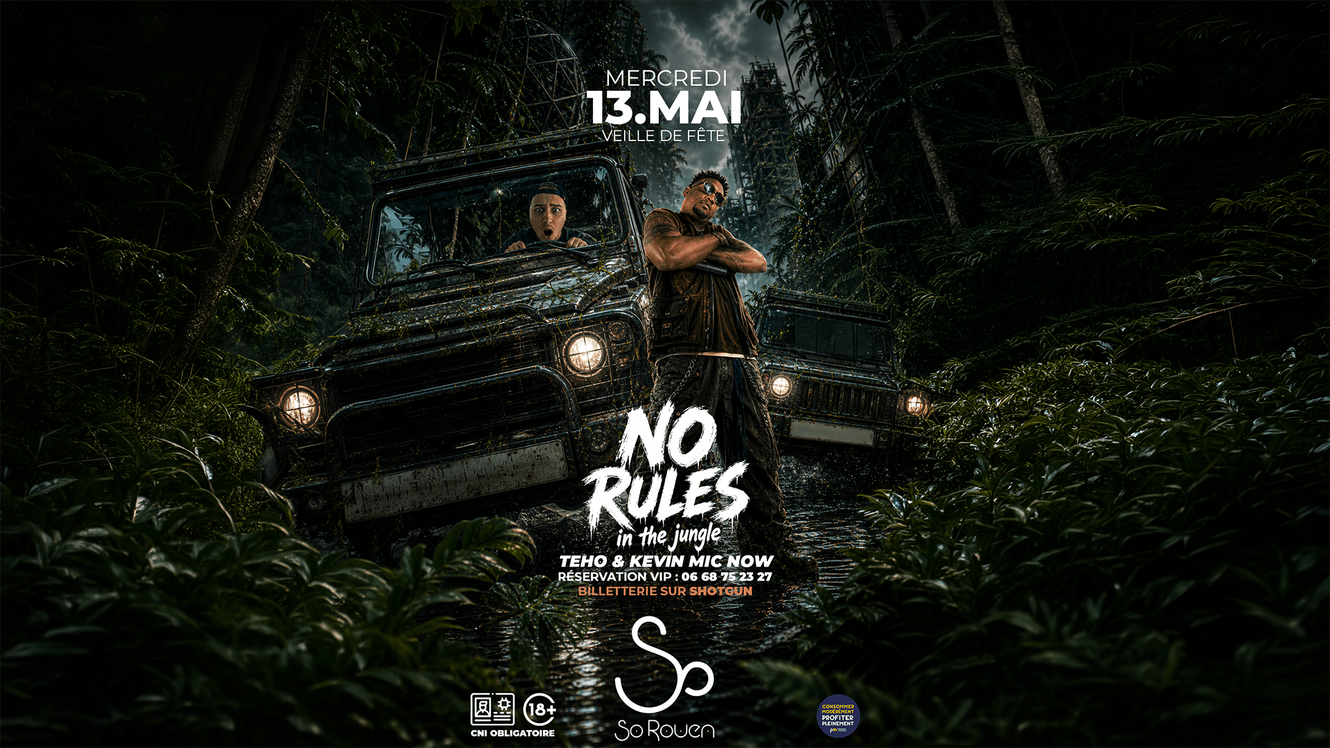 No Rules In The Jungle X Teho & Kevin Mic Now Cover