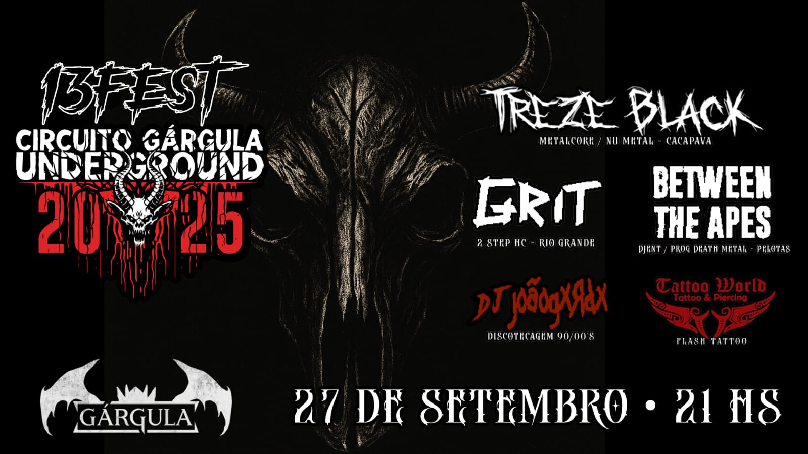 Circuito Gárgula Underground - 13fest Cover
