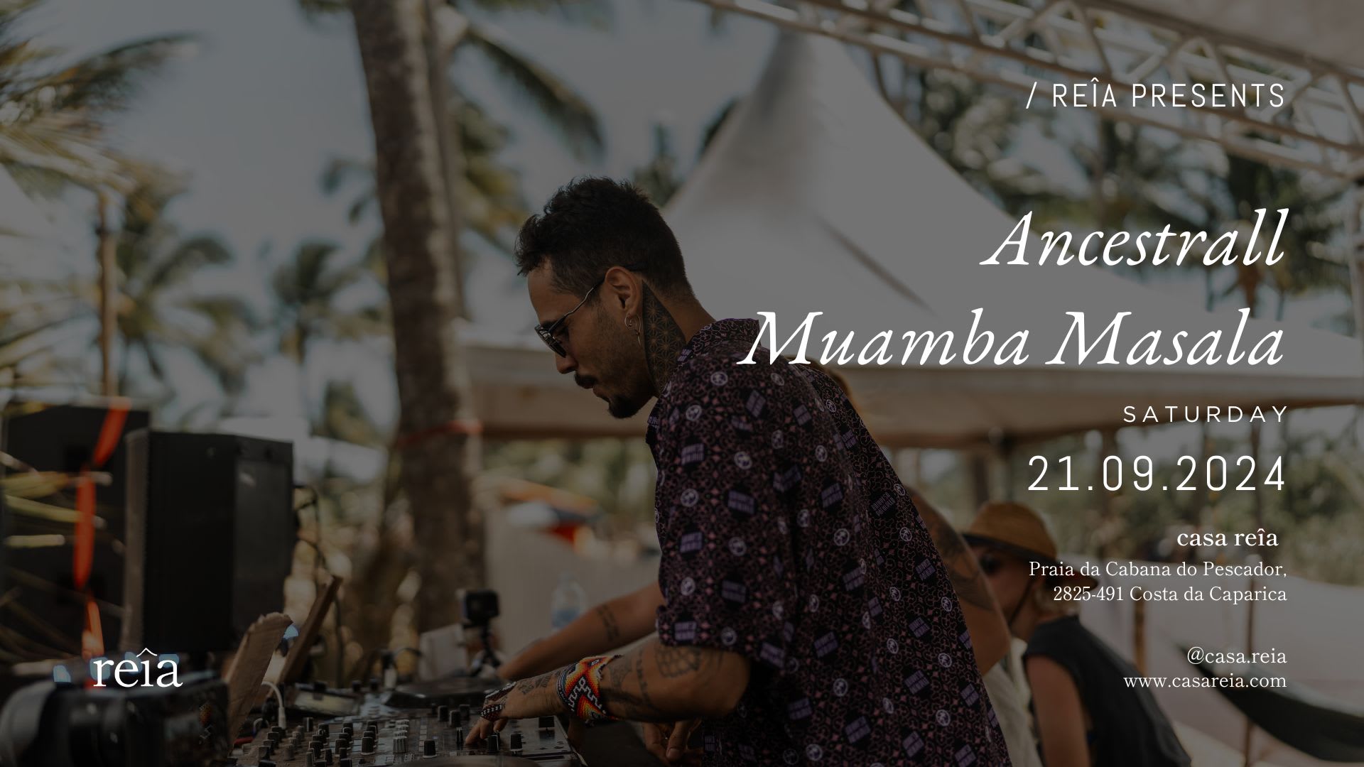 Reîa Presents: Ancestrall + Muamba Masala Cover