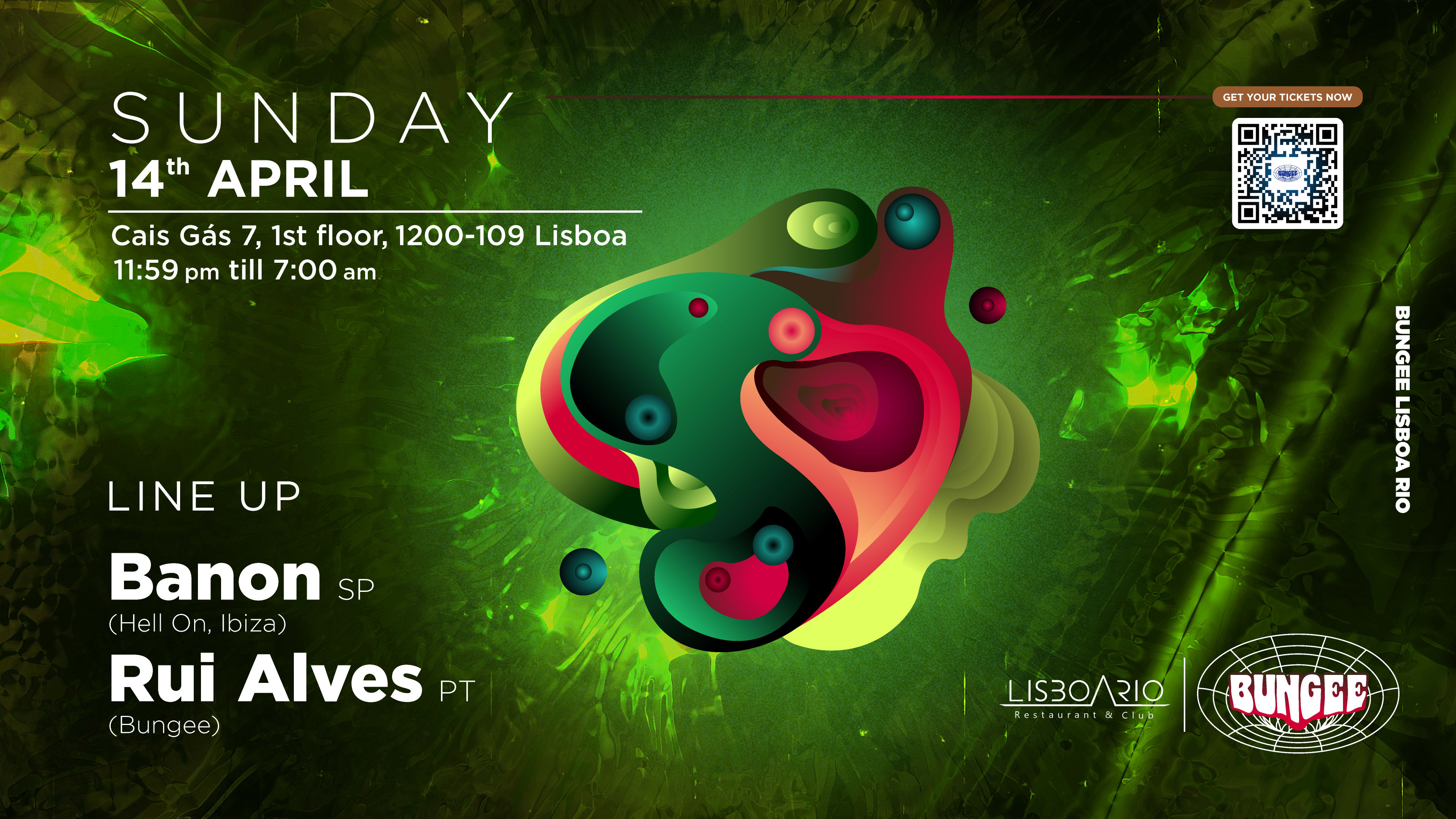Banon • Rui Alves | Sun 14 Apr • Lisboa Rio Cover
