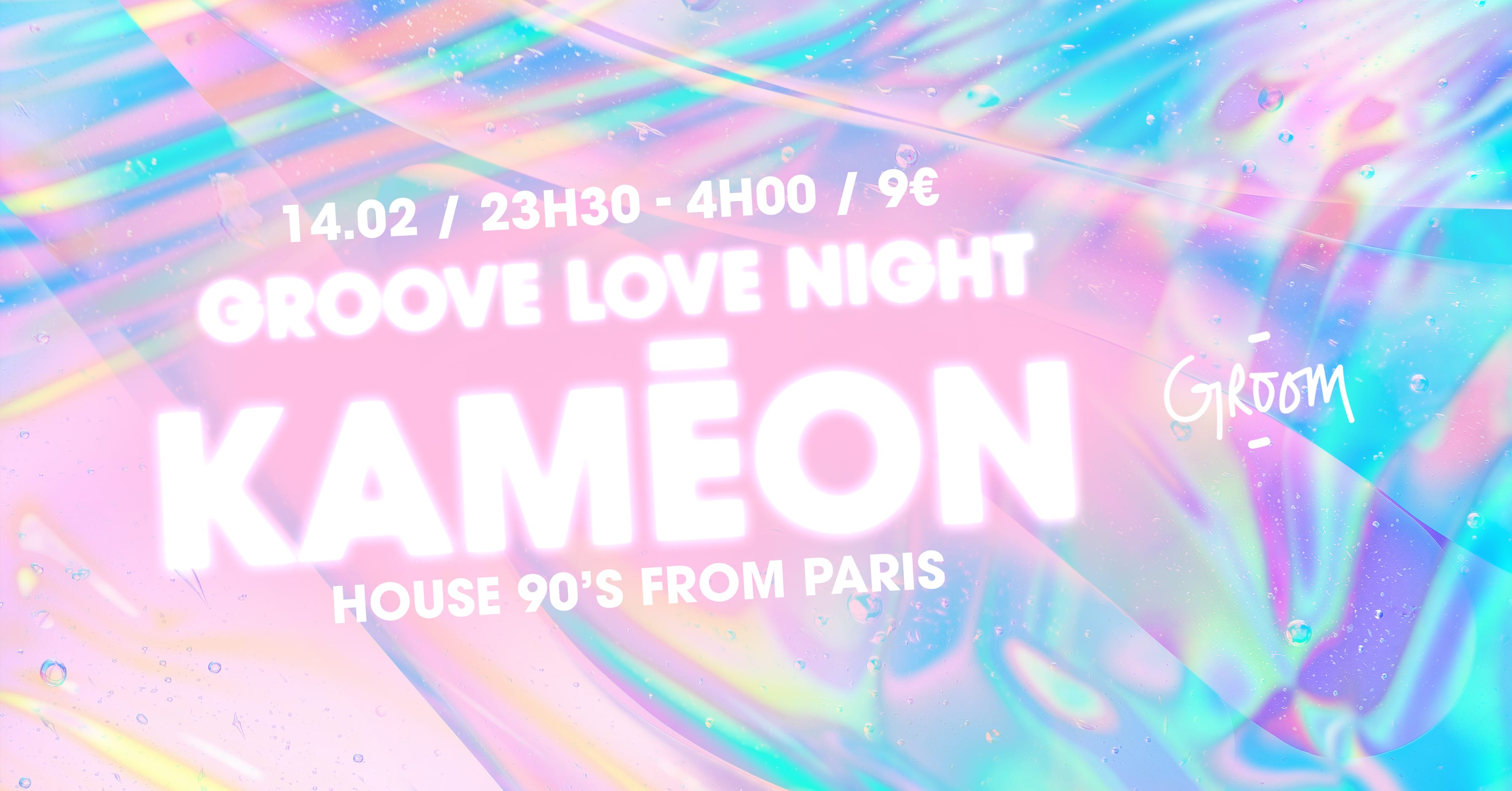 Groove Love Night W/ Kameon Cover