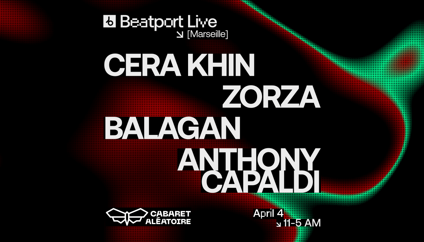 04/04 | Beatport Live Marseille @ Cabaret Aléatoire Cover