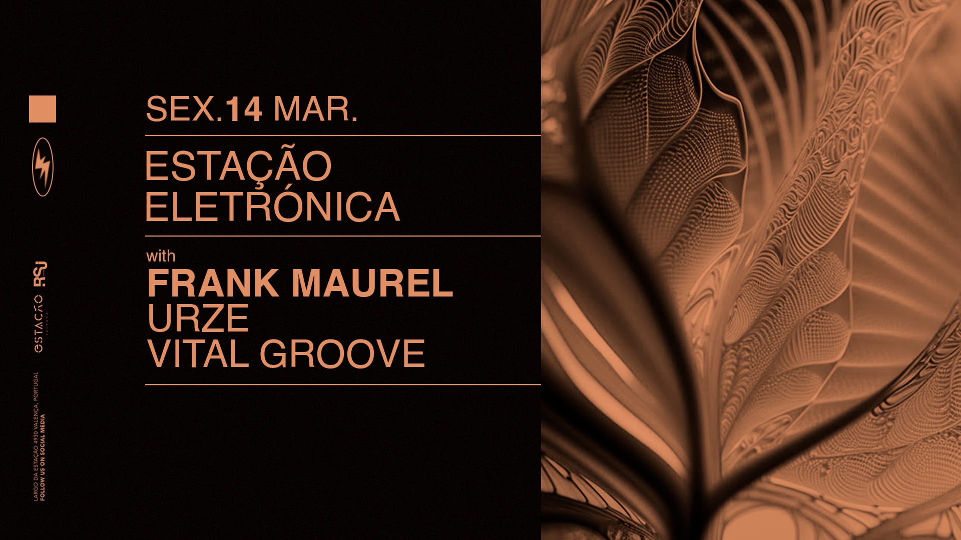 Estação Eletrónica C/ Frank Maurel, Urze, Vital Groove Cover